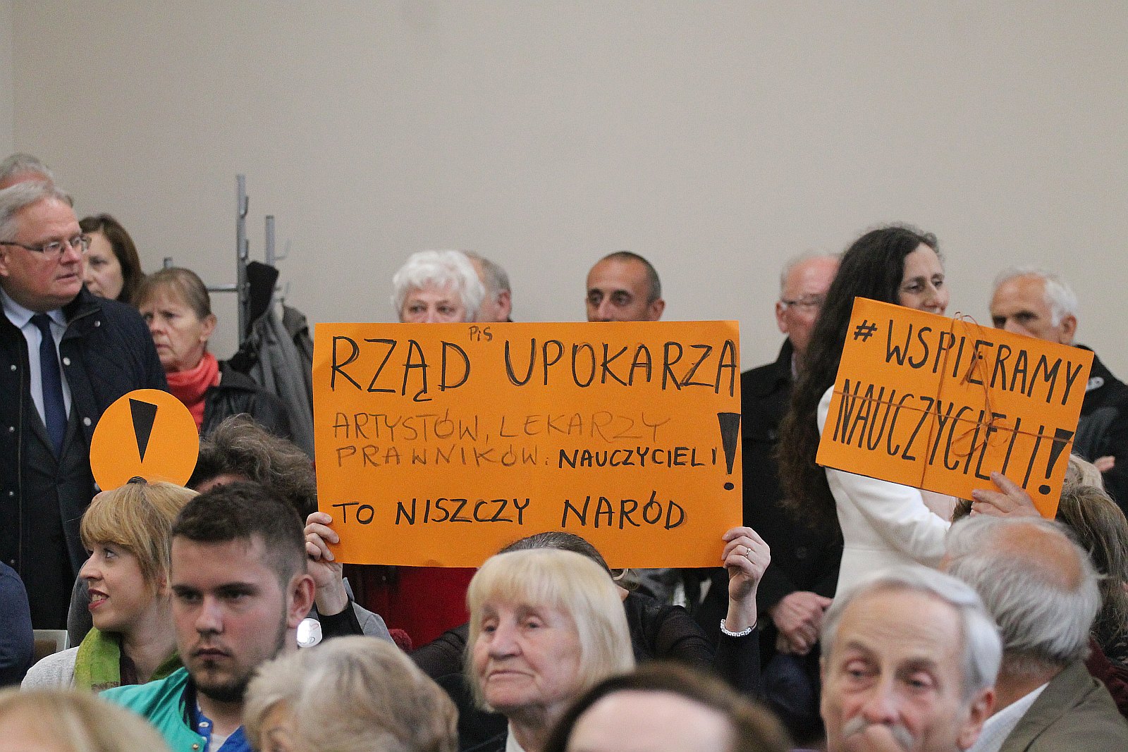 Spotkanie przedwyborcze z minister edukacji Anną Zalewską
