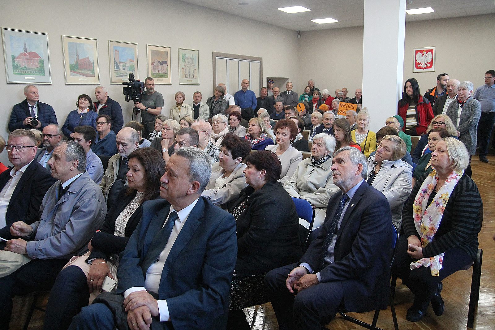 Spotkanie przedwyborcze z minister edukacji Anną Zalewską