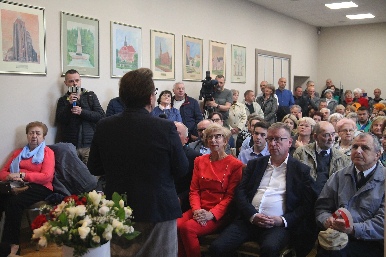 Spotkanie przedwyborcze z minister edukacji Anną Zalewską
