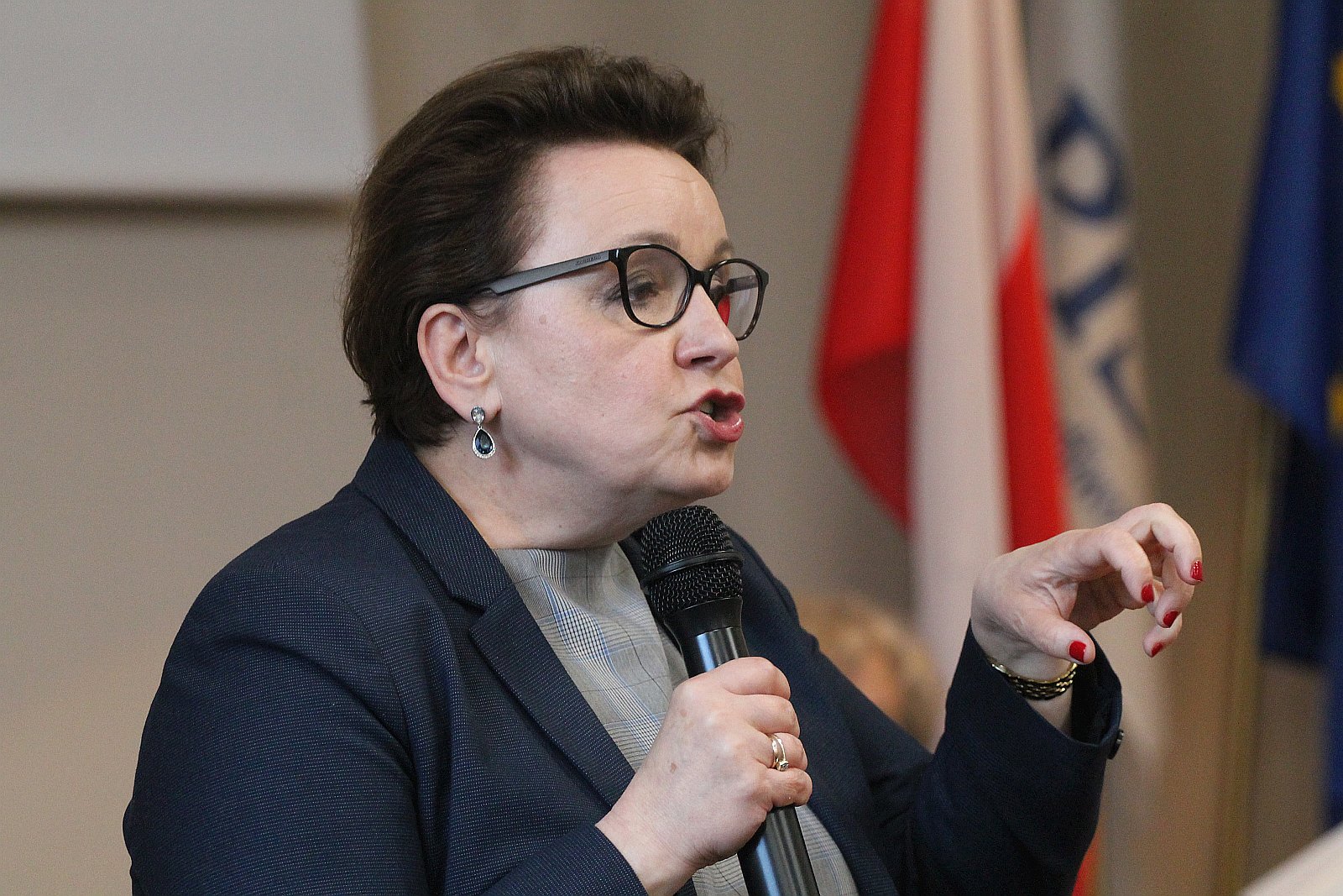 Spotkanie przedwyborcze z minister edukacji Anną Zalewską