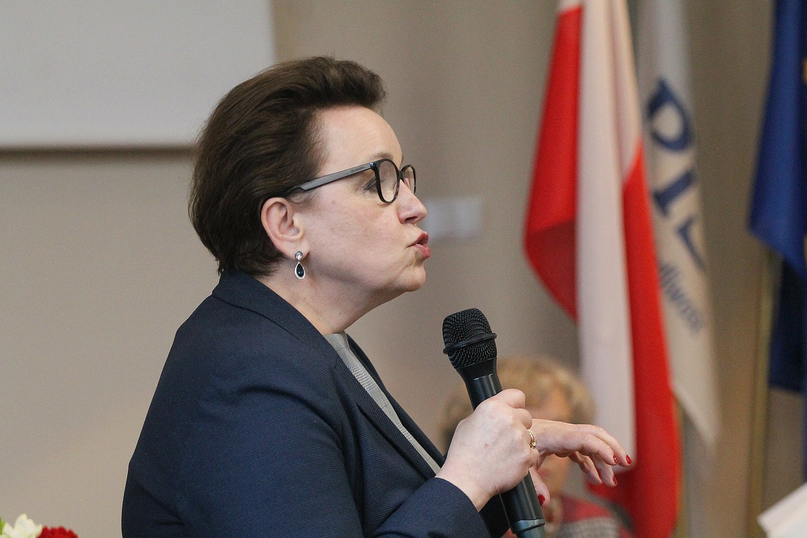 Spotkanie przedwyborcze z minister edukacji Anną Zalewską