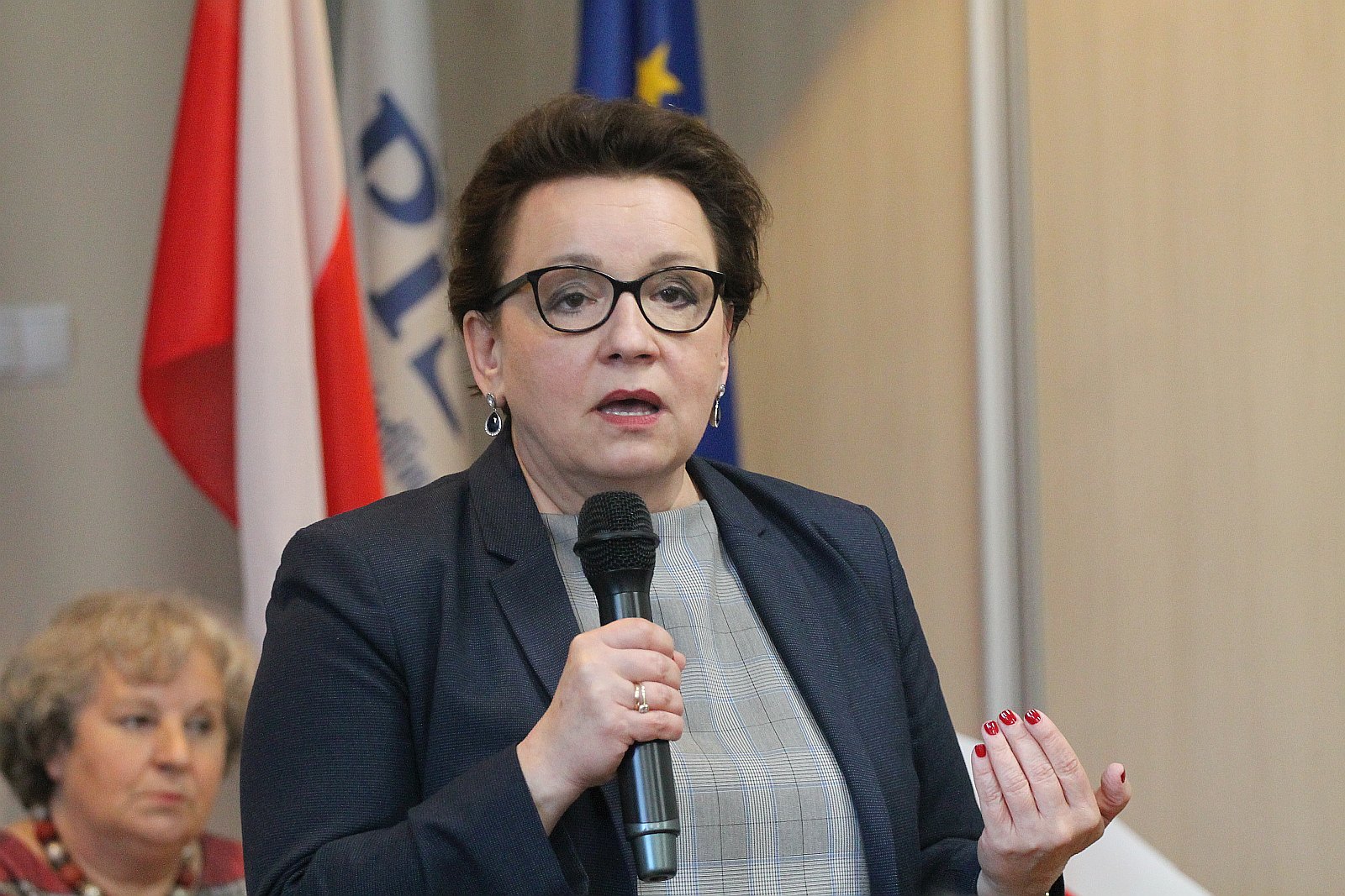 Spotkanie przedwyborcze z minister edukacji Anną Zalewską