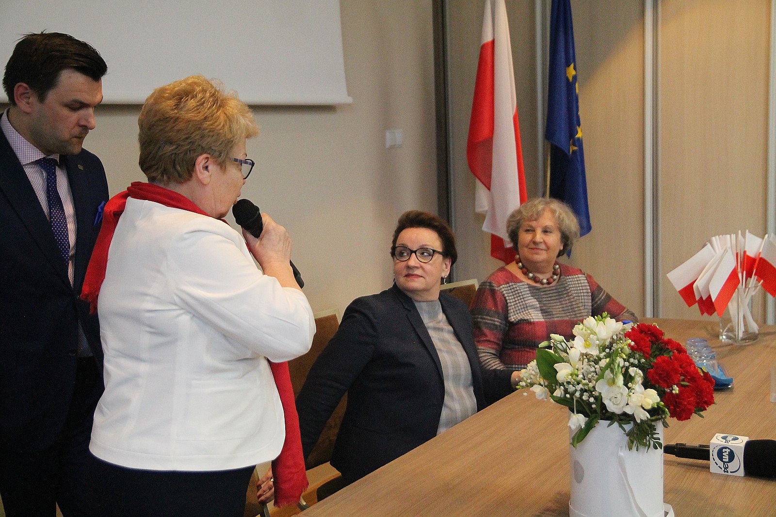 Spotkanie przedwyborcze z minister edukacji Anną Zalewską