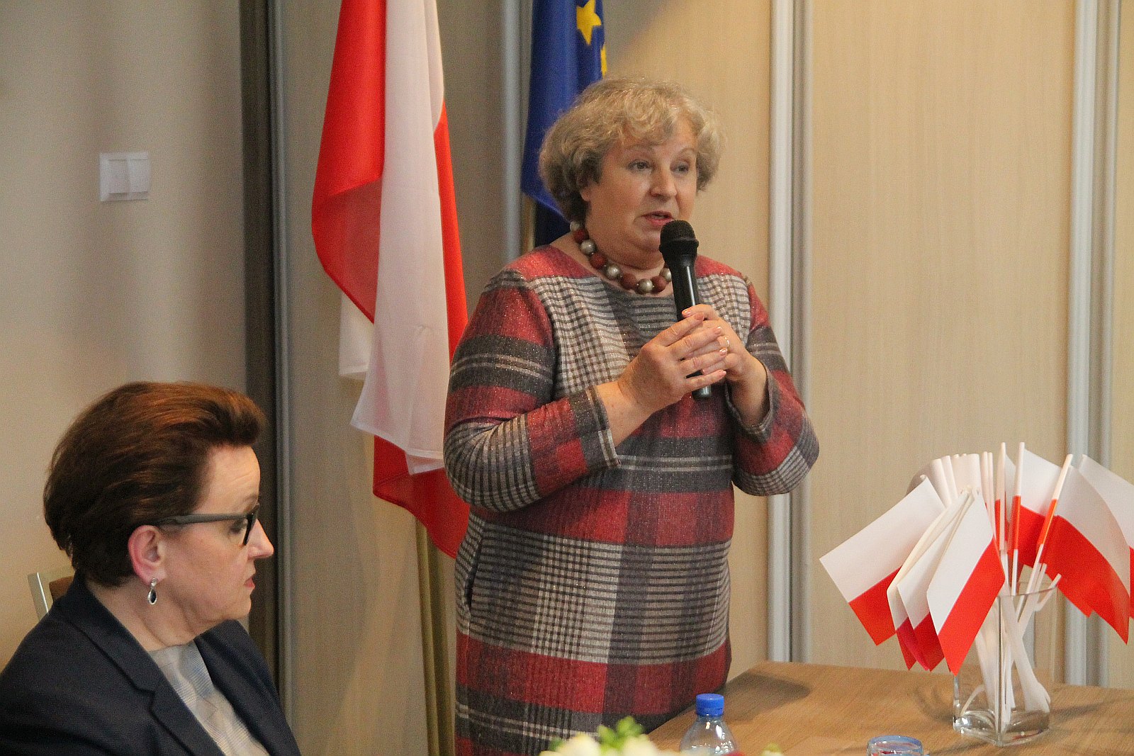 Spotkanie przedwyborcze z minister edukacji Anną Zalewską
