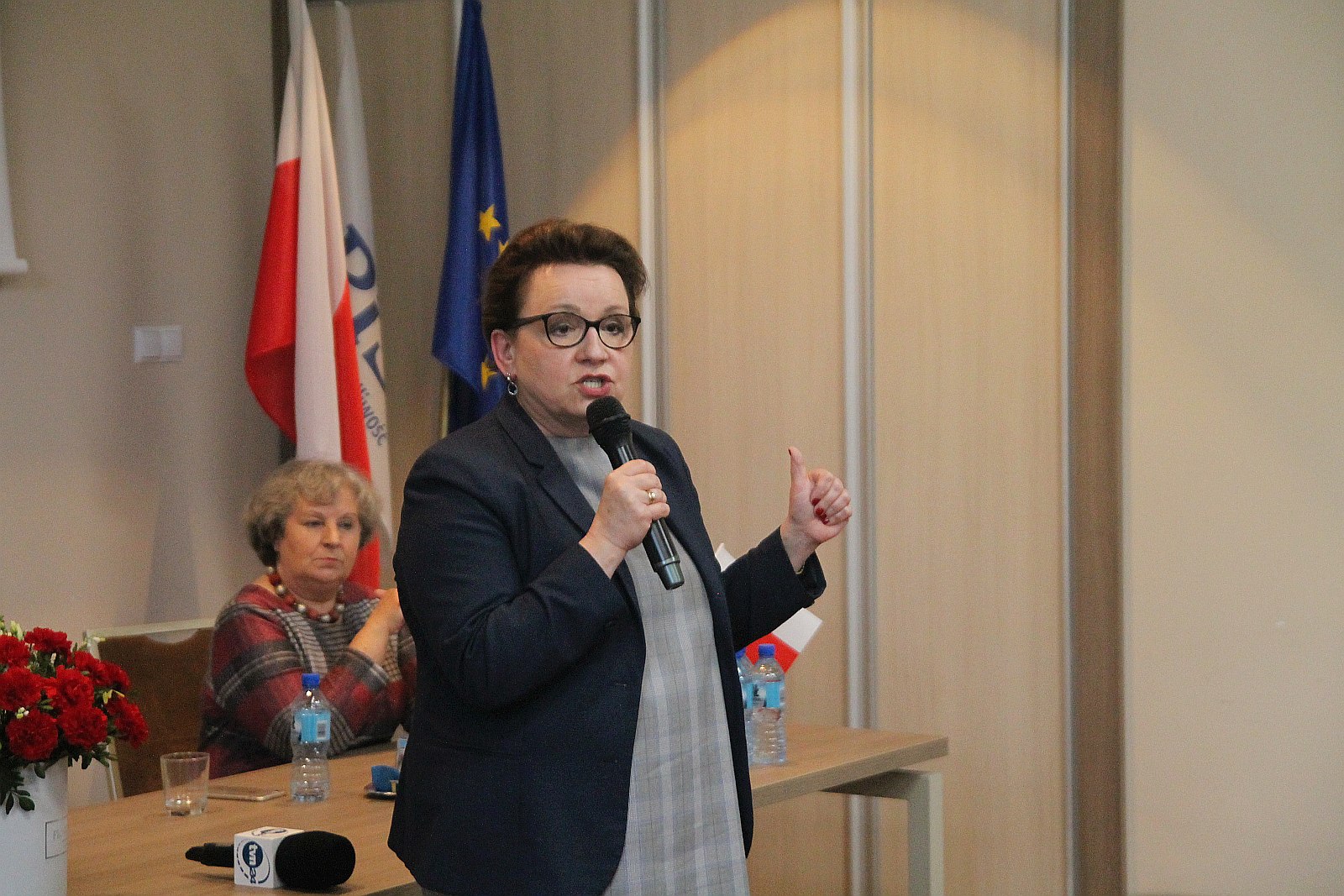 Spotkanie przedwyborcze z minister edukacji Anną Zalewską