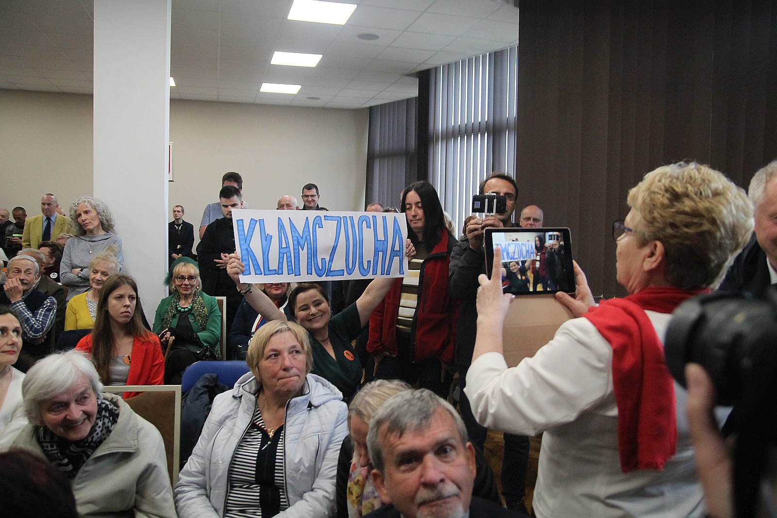 Spotkanie przedwyborcze z minister edukacji Anną Zalewską