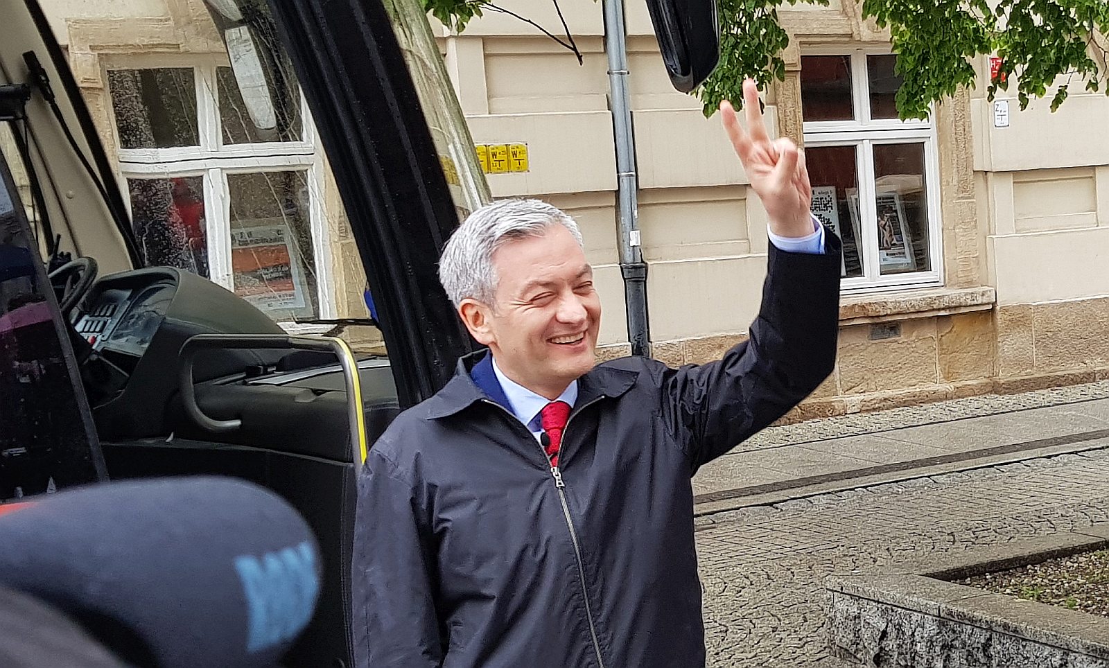 Robert Biedroń przyjechał Wiosną do Legnicy