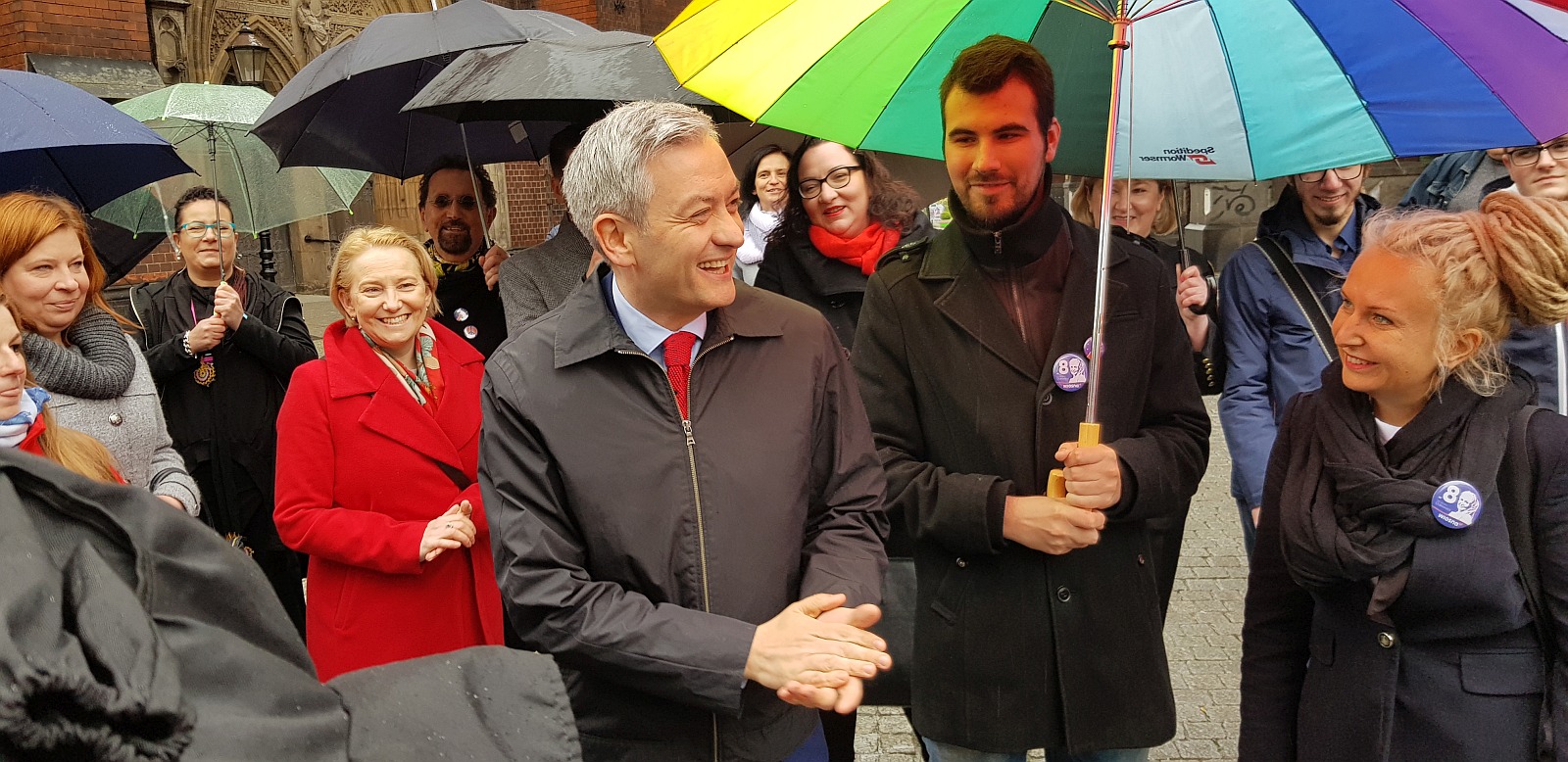 Robert Biedroń przyjechał Wiosną do Legnicy
