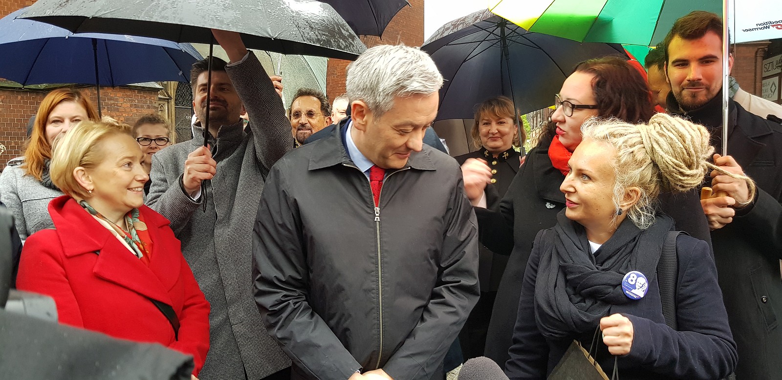 Robert Biedroń przyjechał Wiosną do Legnicy