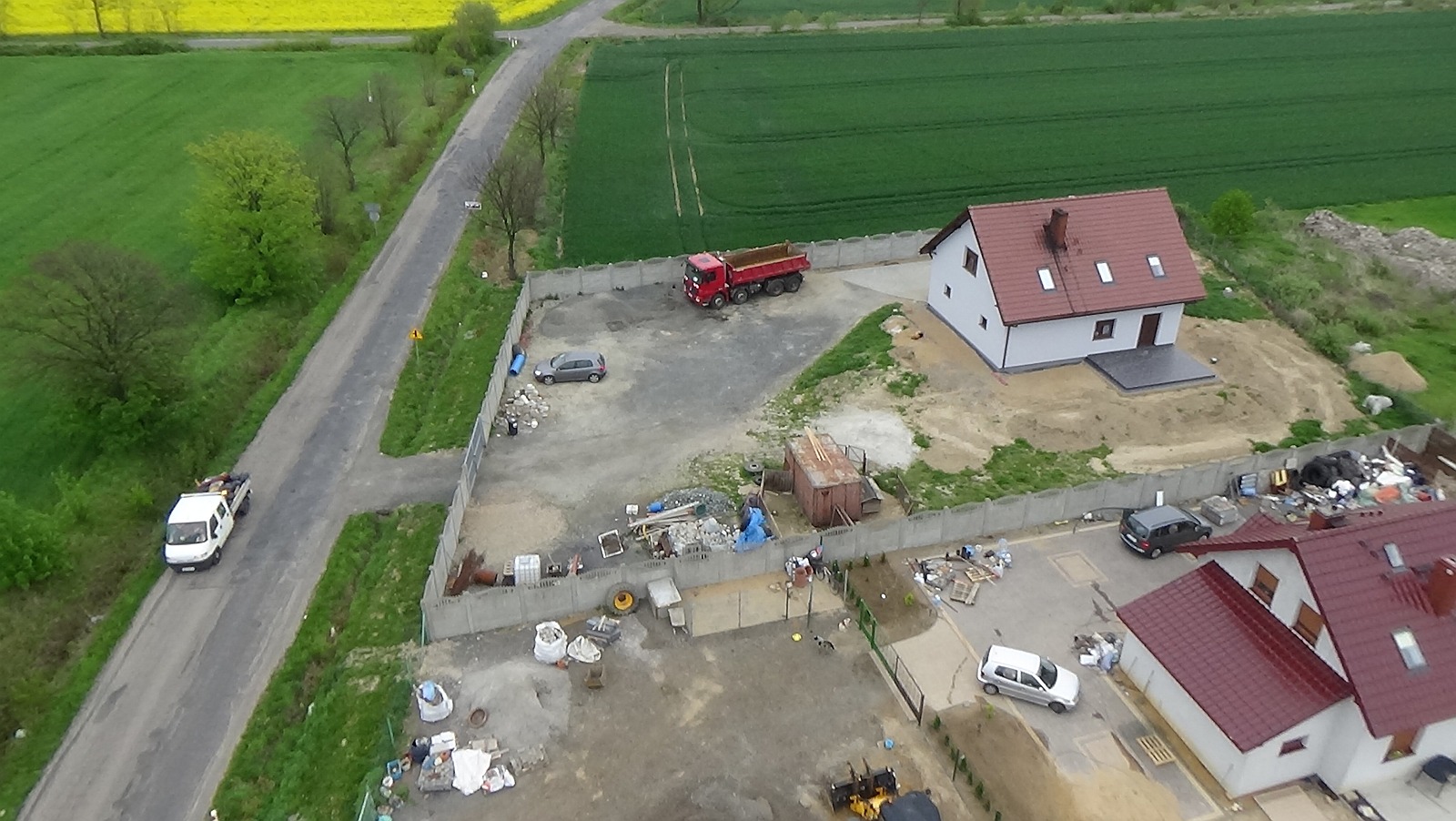 Koskowice z lotu ptaka. Zobacz jak wyglądają na wiosnę