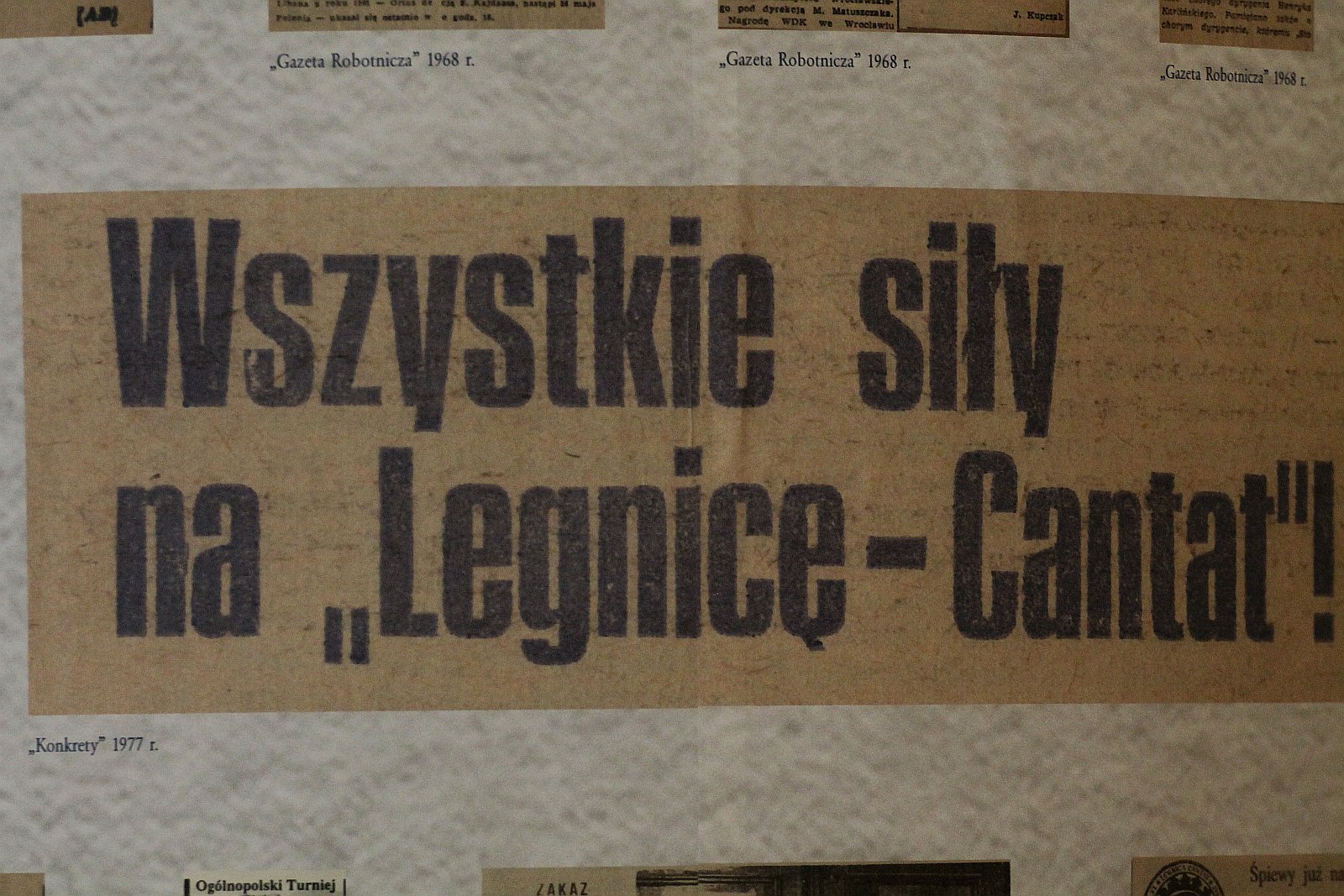 Noc Muzealna: „Pół wieku z Cantatem”
