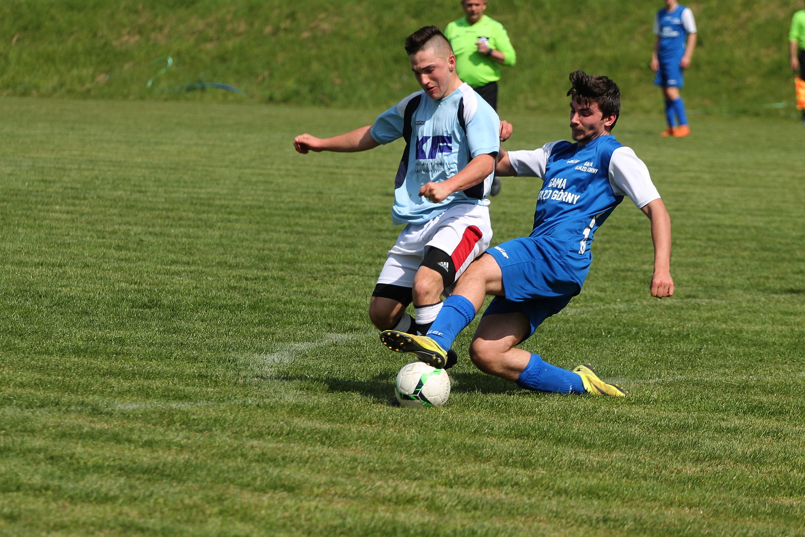 Klasa B: Błękitni Koskowice - Gama Ujazd Górny 11:2 (5:1)

