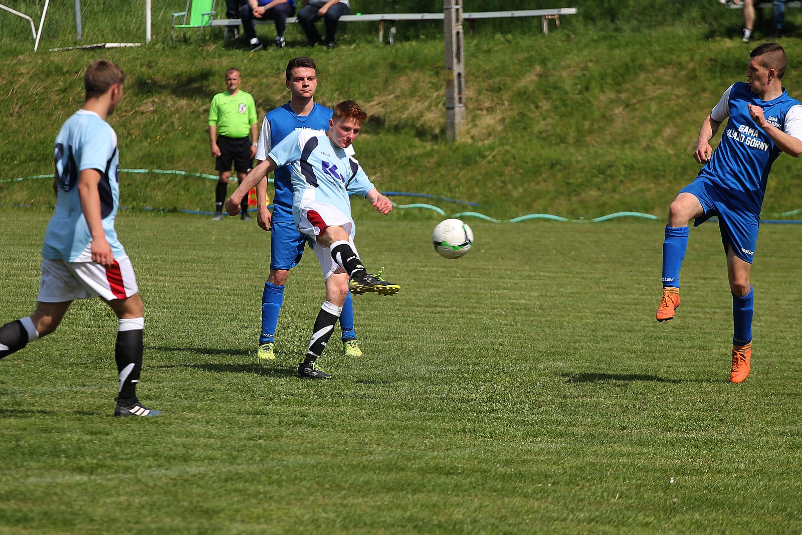 Klasa B: Błękitni Koskowice - Gama Ujazd Górny 11:2 (5:1)

