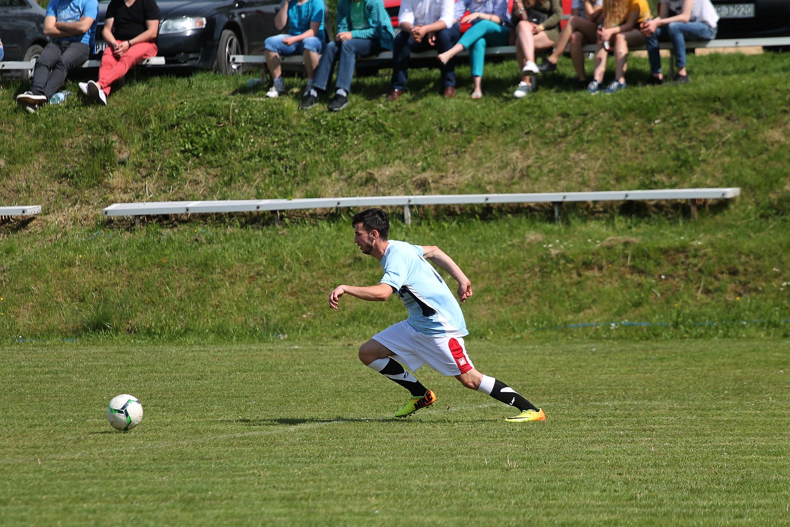 Klasa B: Błękitni Koskowice - Gama Ujazd Górny 11:2 (5:1)

