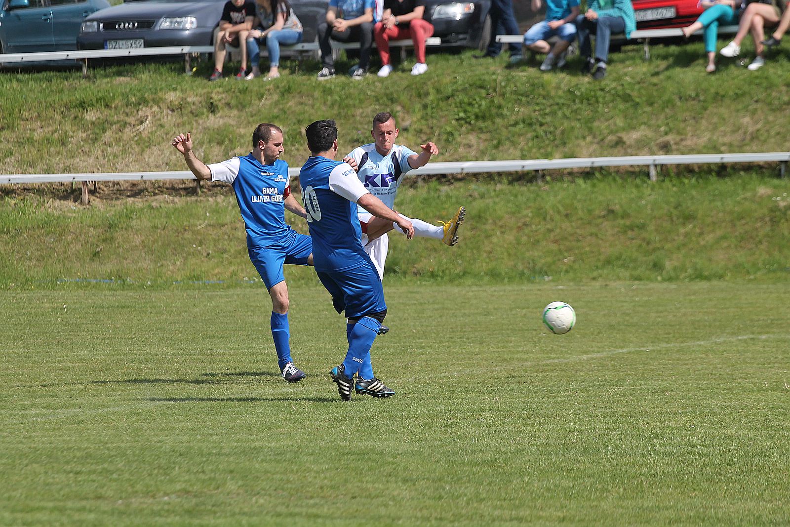 Klasa B: Błękitni Koskowice - Gama Ujazd Górny 11:2 (5:1)

