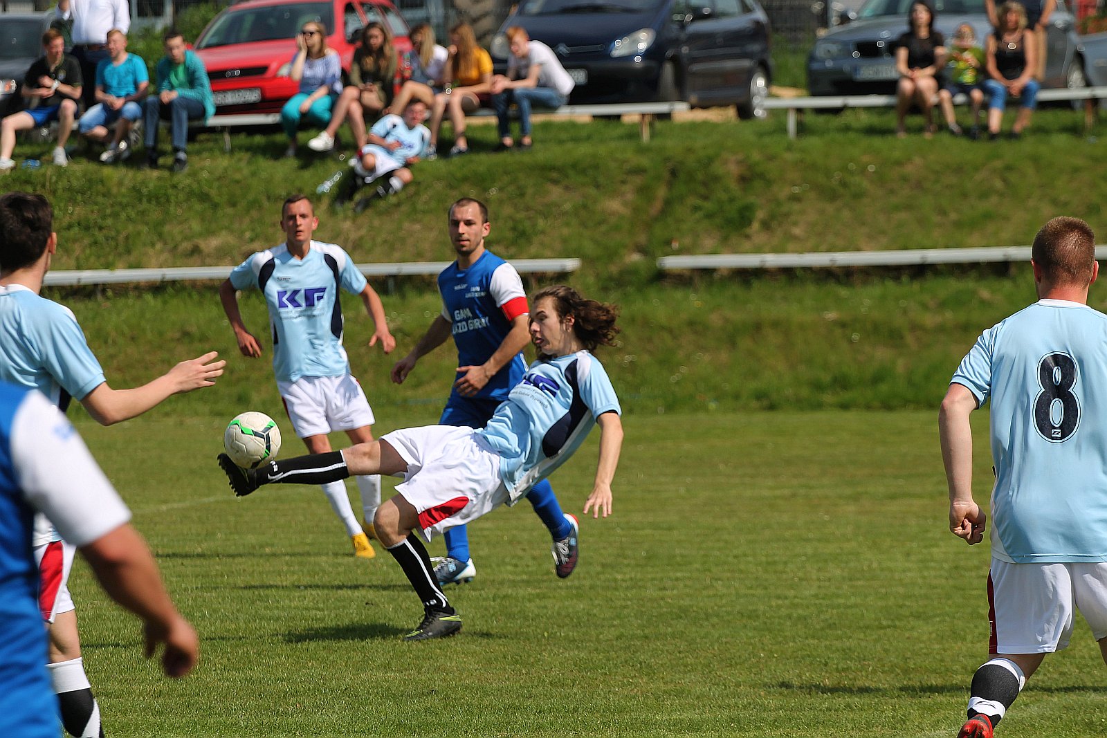 Klasa B: Błękitni Koskowice - Gama Ujazd Górny 11:2 (5:1)

