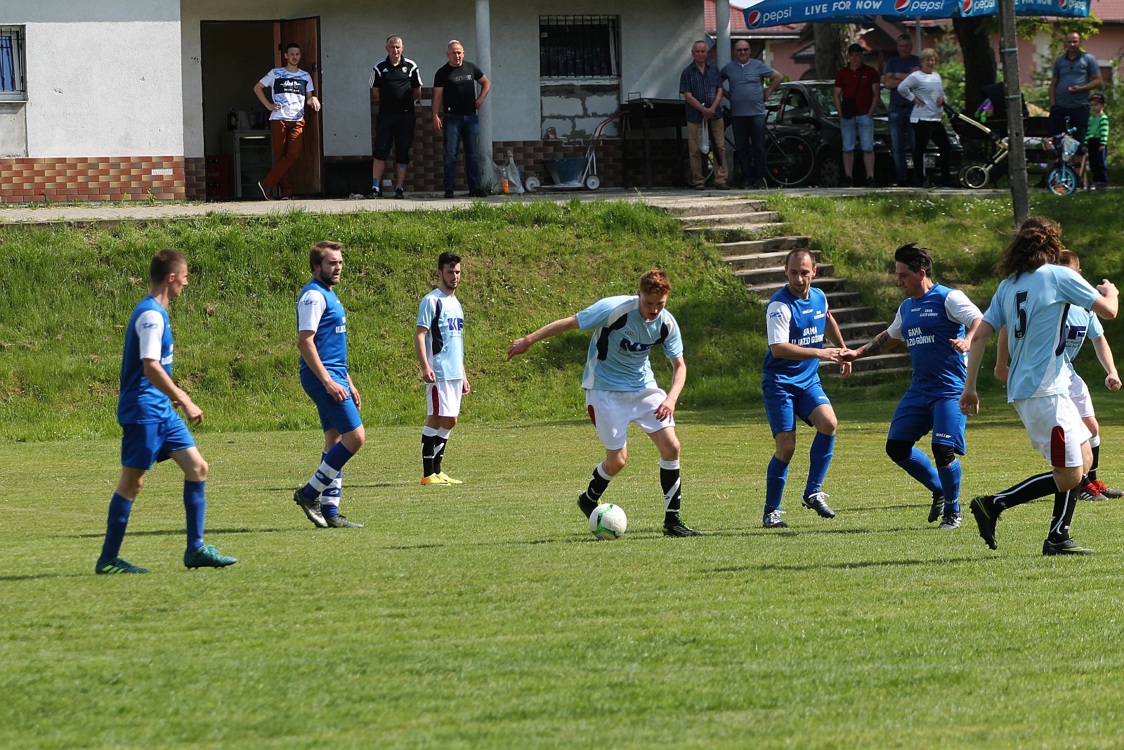 Klasa B: Błękitni Koskowice - Gama Ujazd Górny 11:2 (5:1)

