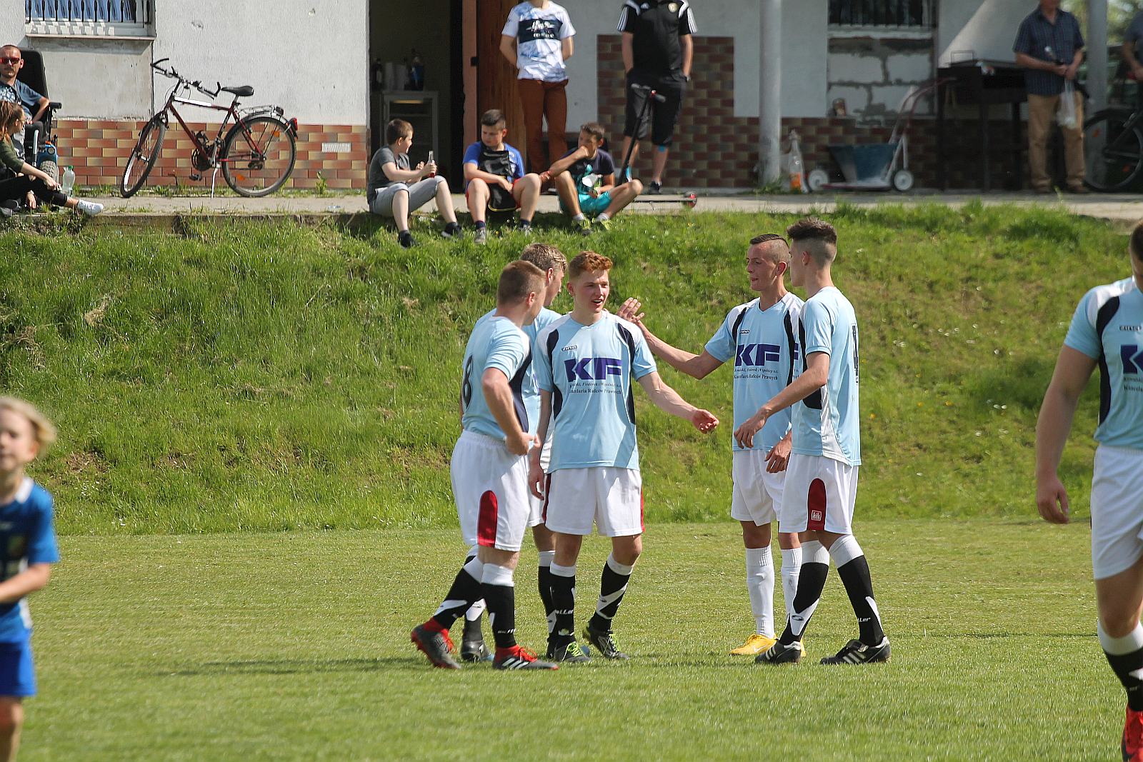 Klasa B: Błękitni Koskowice - Gama Ujazd Górny 11:2 (5:1)

