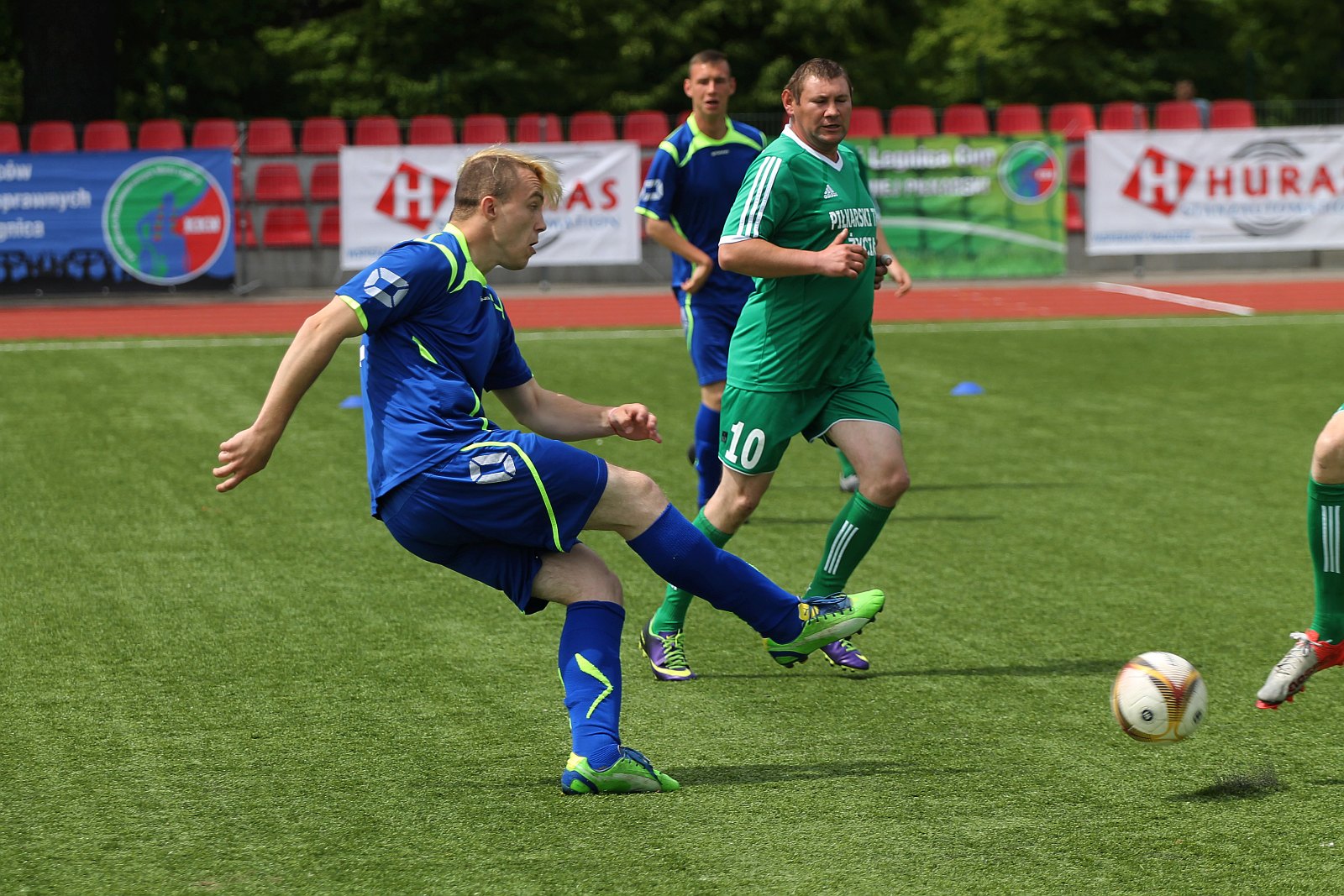 Sportowa walka niepełnosprawnych o Puchar KKN Miedź Legnica