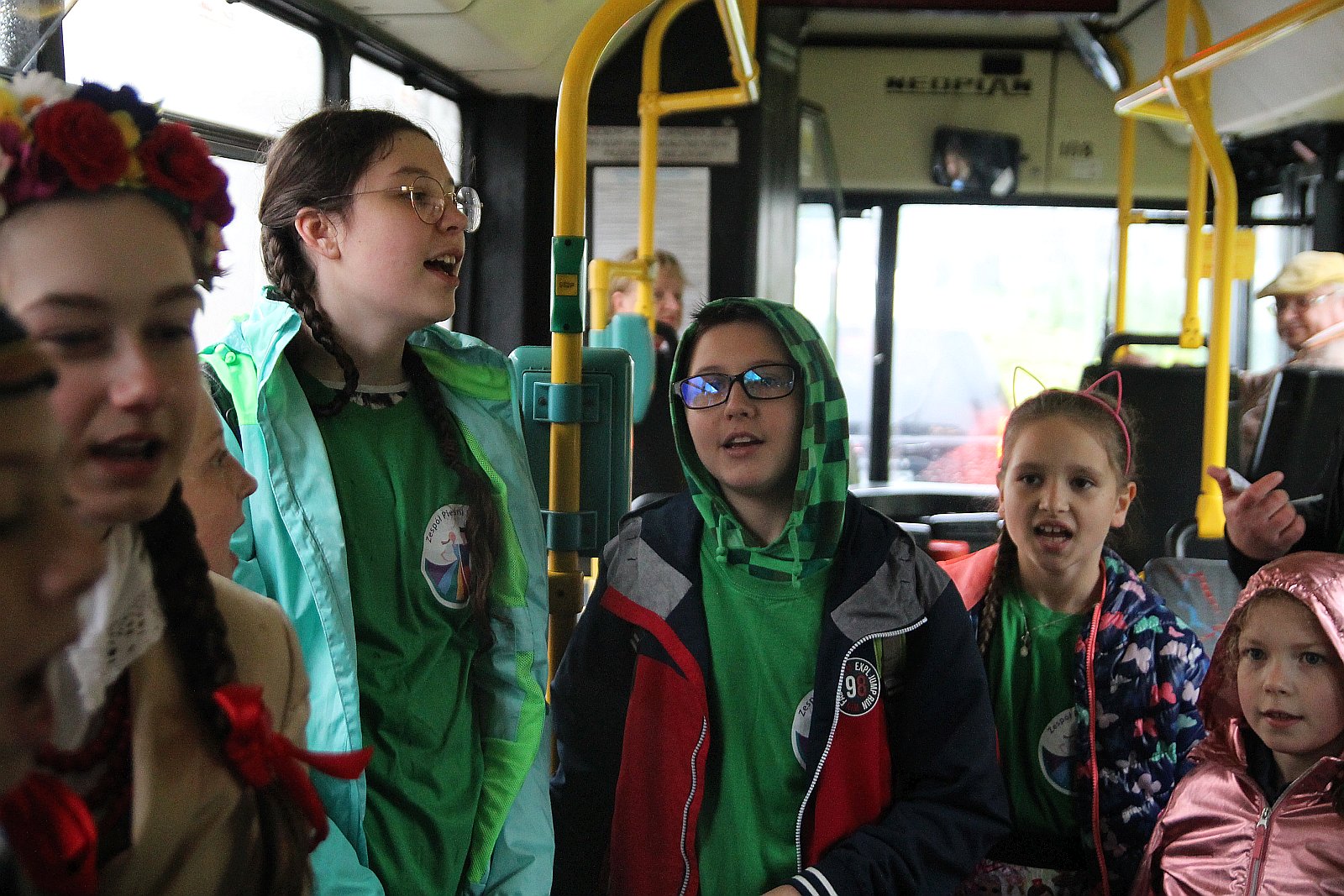 
Śpiewające autobusy miejskie z okazji Legnicy Cantat