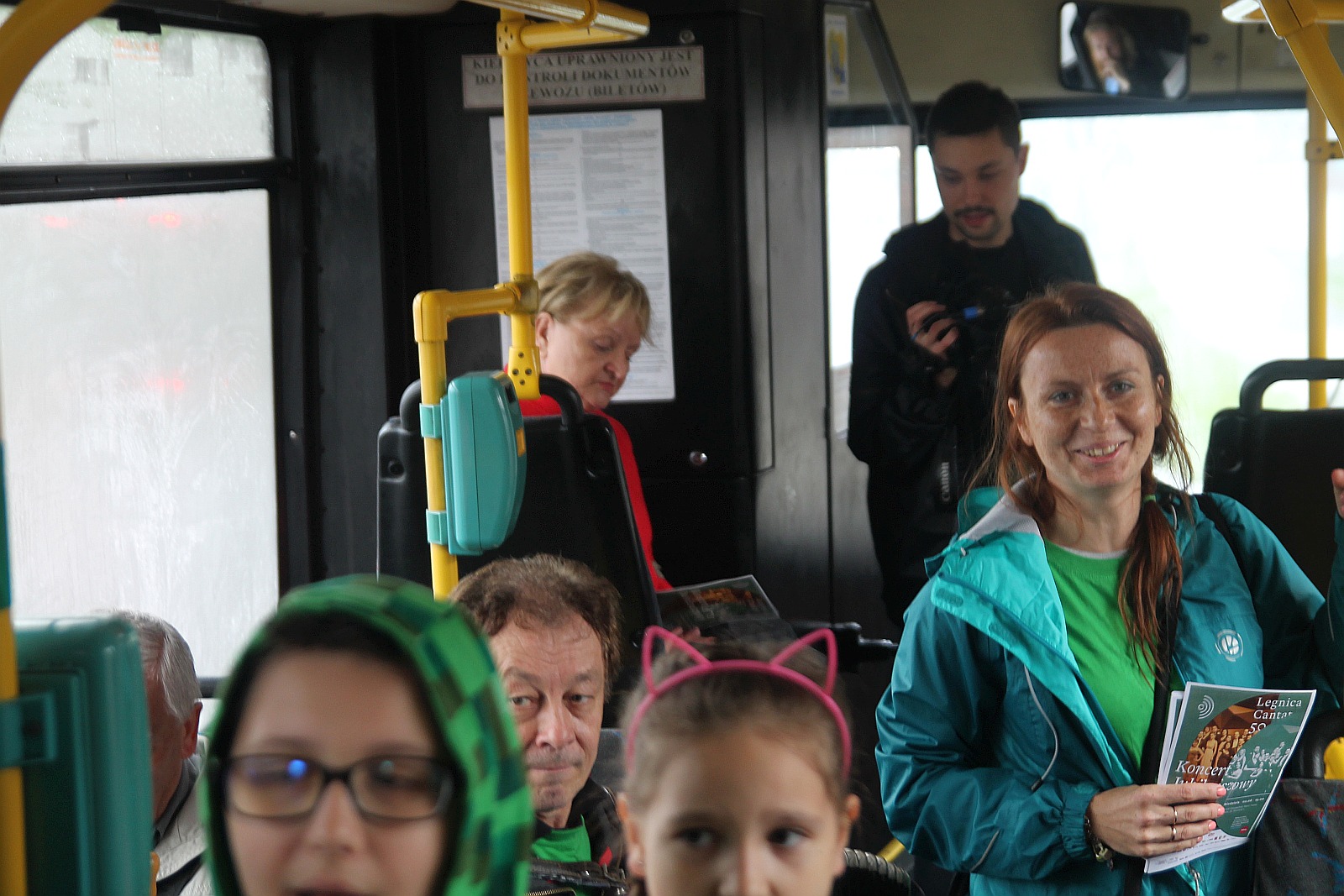 
Śpiewające autobusy miejskie z okazji Legnicy Cantat