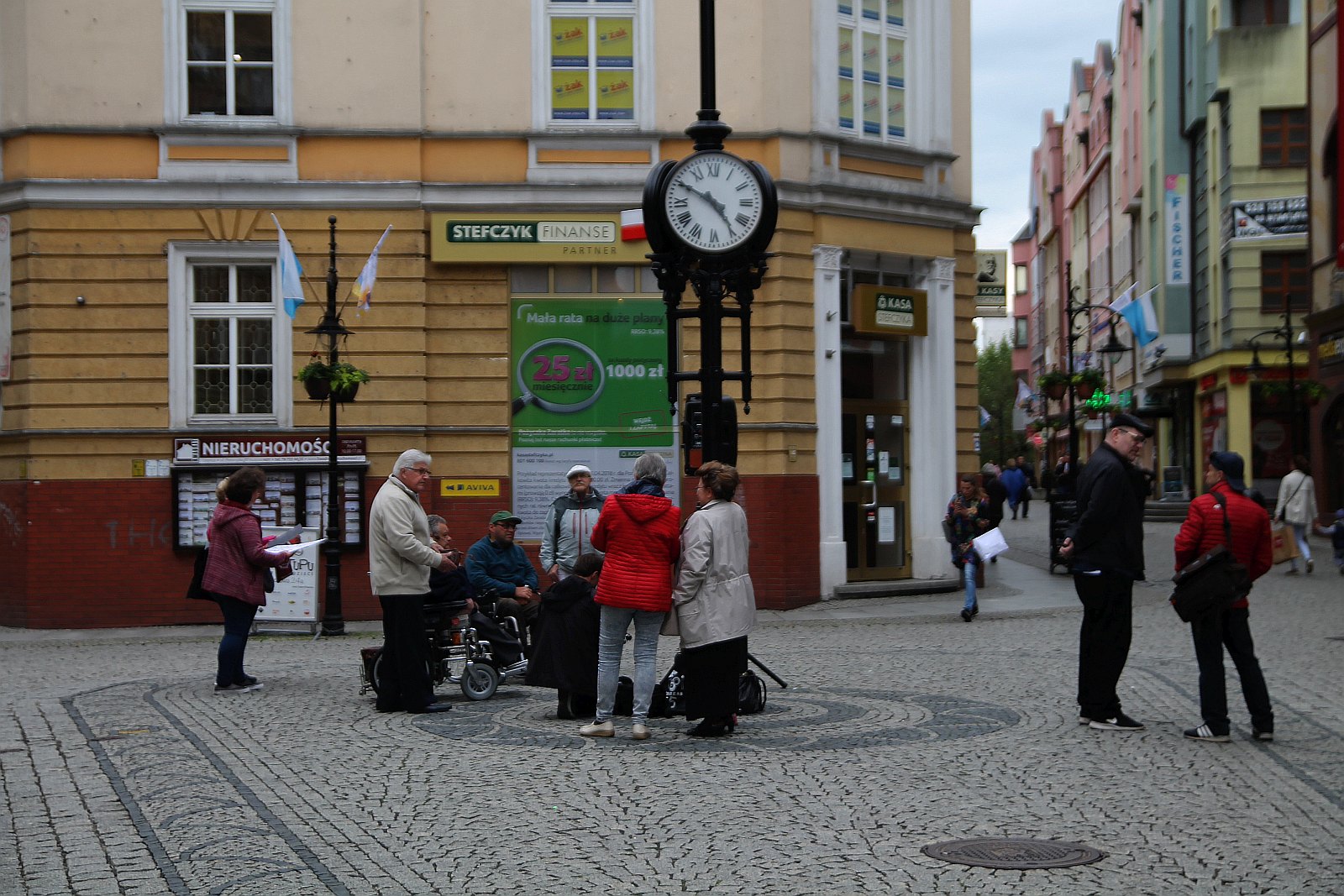 W czwartek odbył się protest wspierający niepełnosprawnych