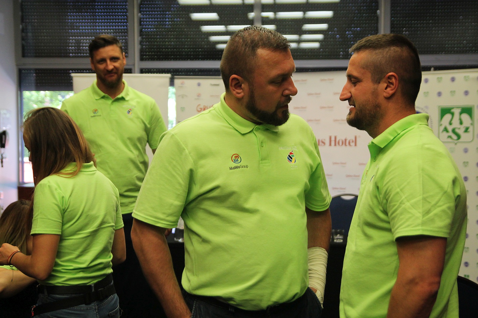 Konferencja prasowa rozpoczynająca Turniej Gruszka Cup