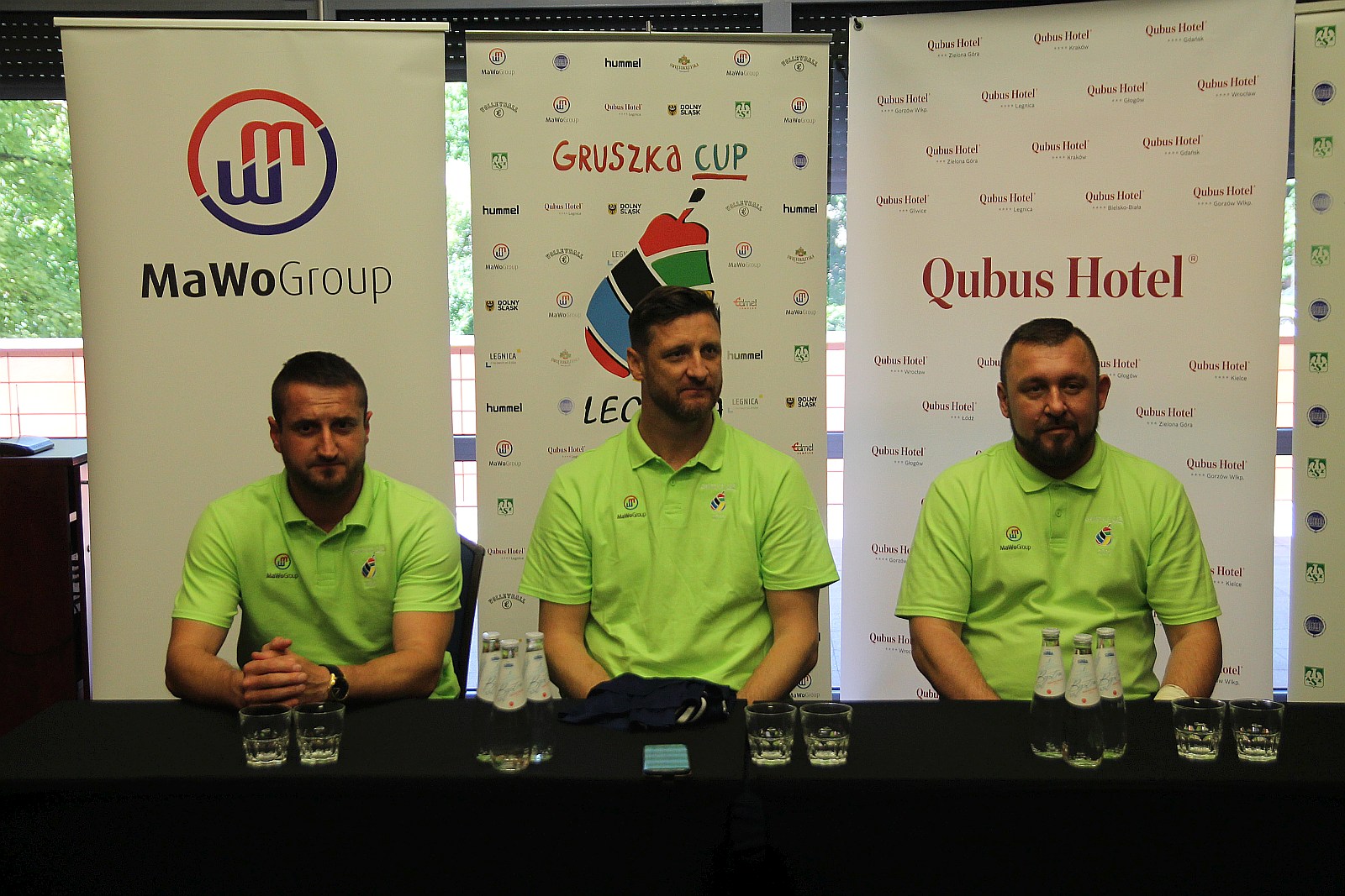 Konferencja prasowa rozpoczynająca Turniej Gruszka Cup