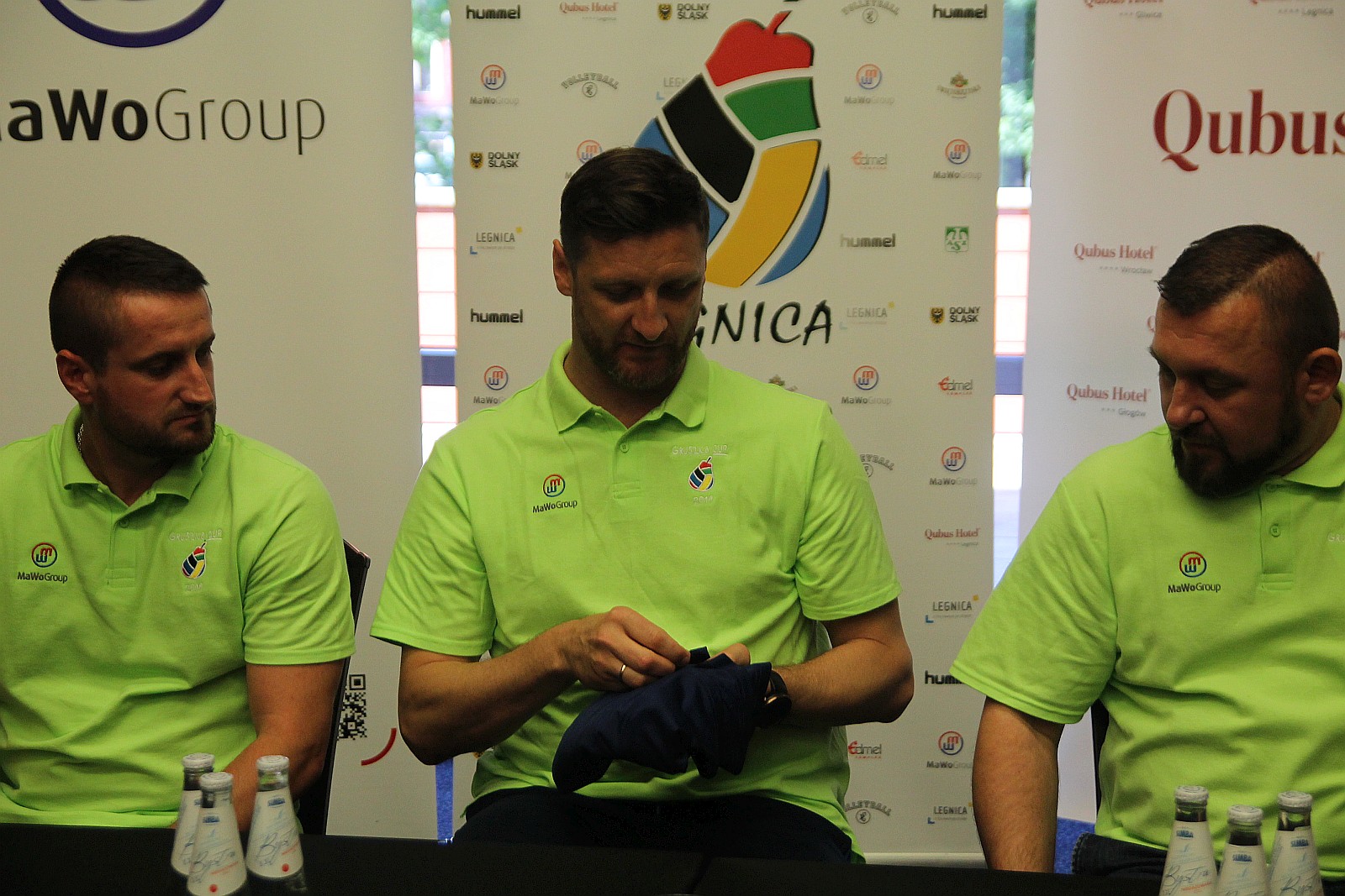 Konferencja prasowa rozpoczynająca Turniej Gruszka Cup