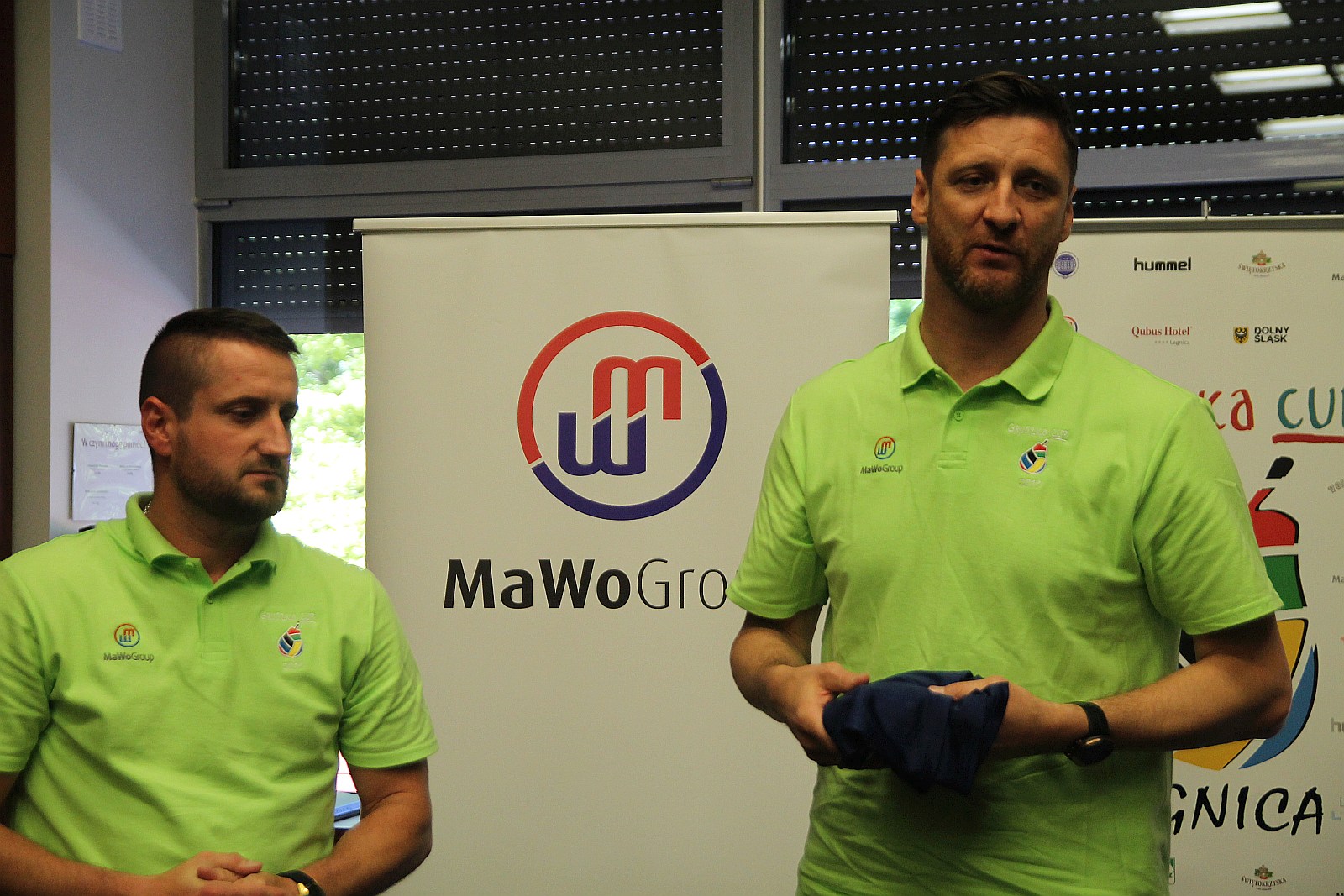 Konferencja prasowa rozpoczynająca Turniej Gruszka Cup