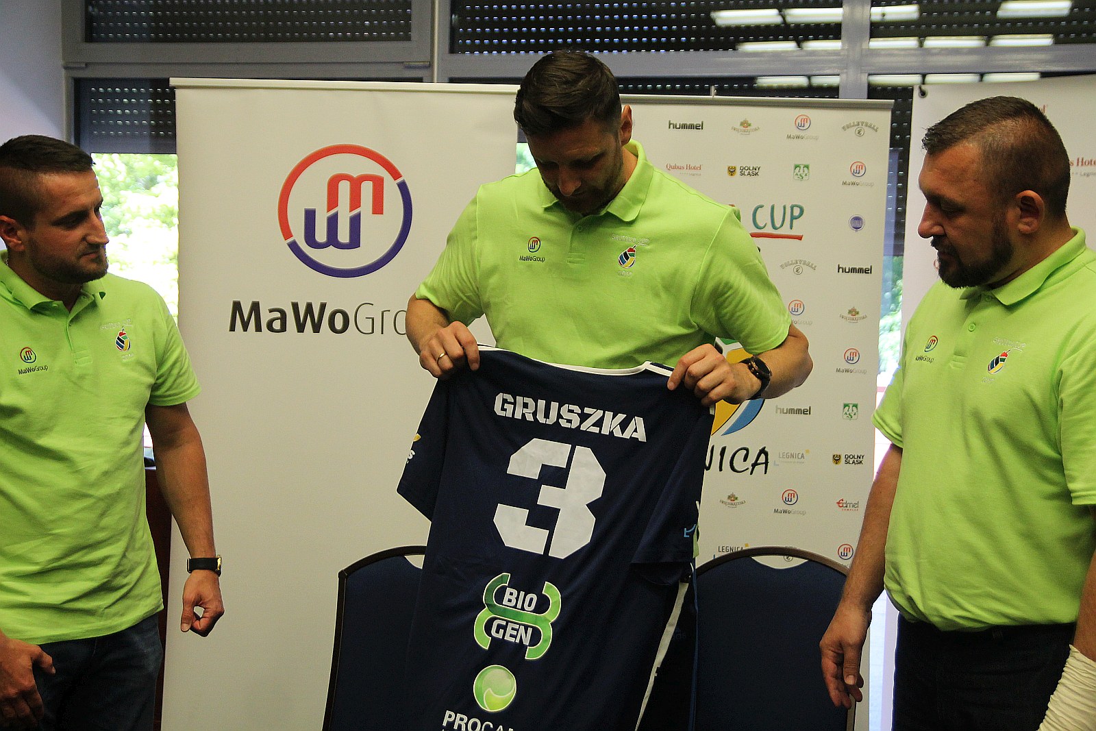 Konferencja prasowa rozpoczynająca Turniej Gruszka Cup