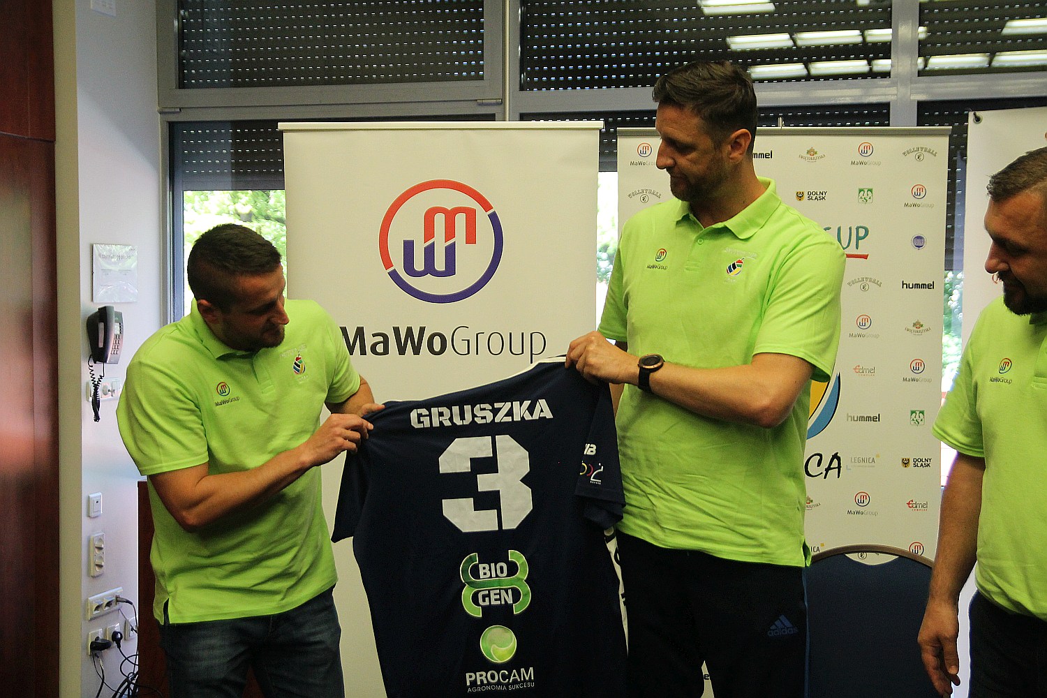 Konferencja prasowa rozpoczynająca Turniej Gruszka Cup