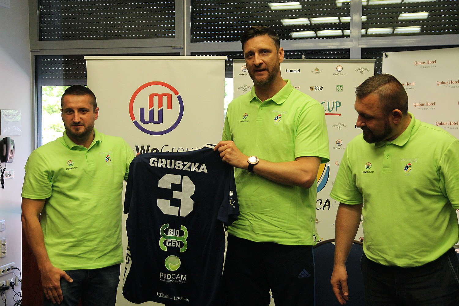 Konferencja prasowa rozpoczynająca Turniej Gruszka Cup