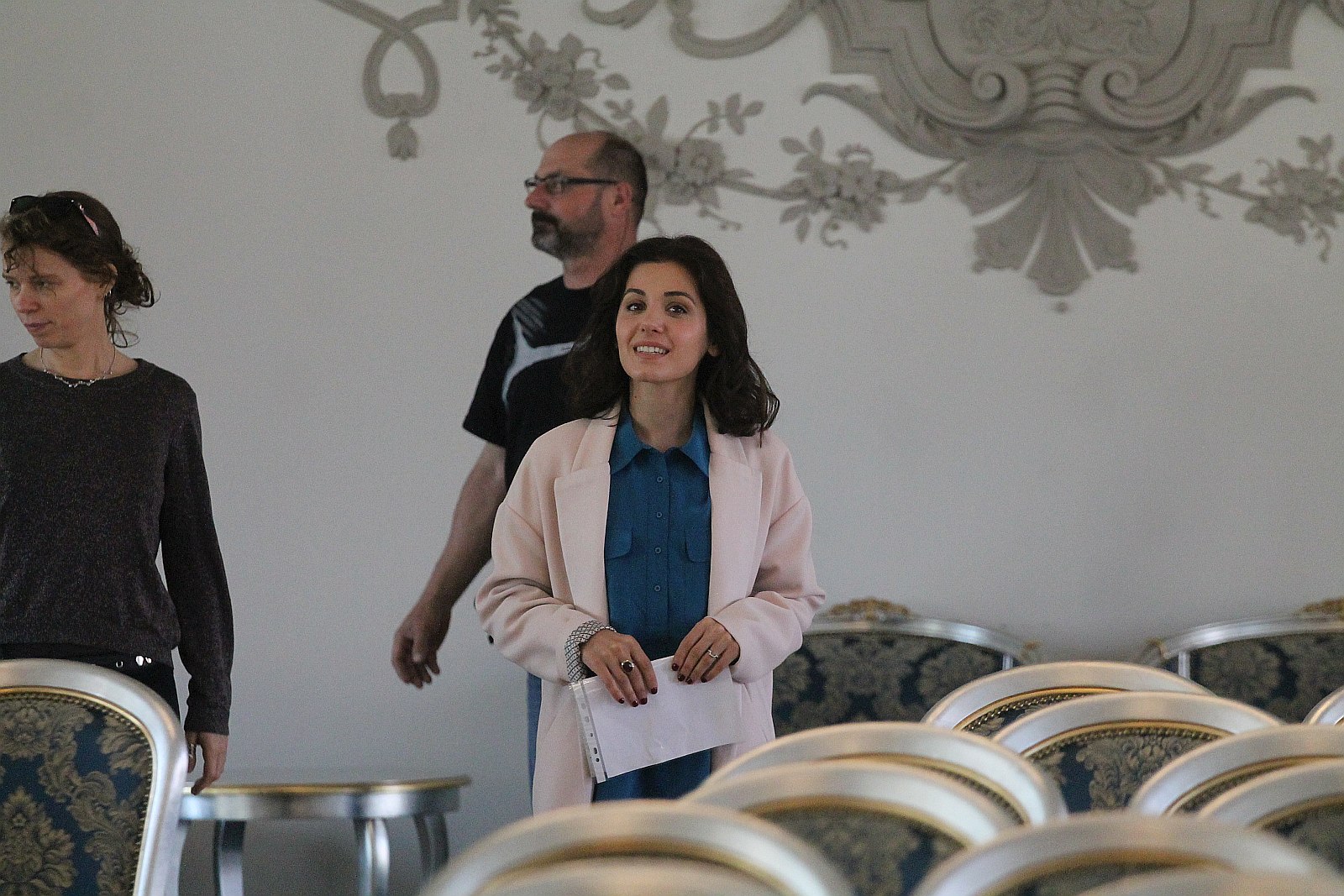 Konferencja z Katie Melua przed koncertem 