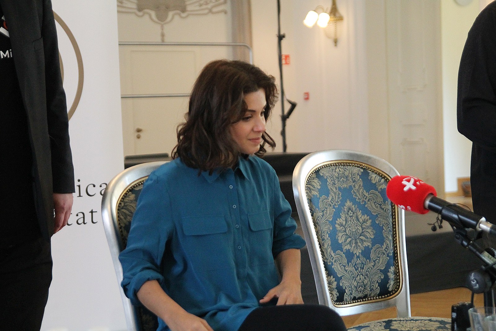 Konferencja z Katie Melua przed koncertem 