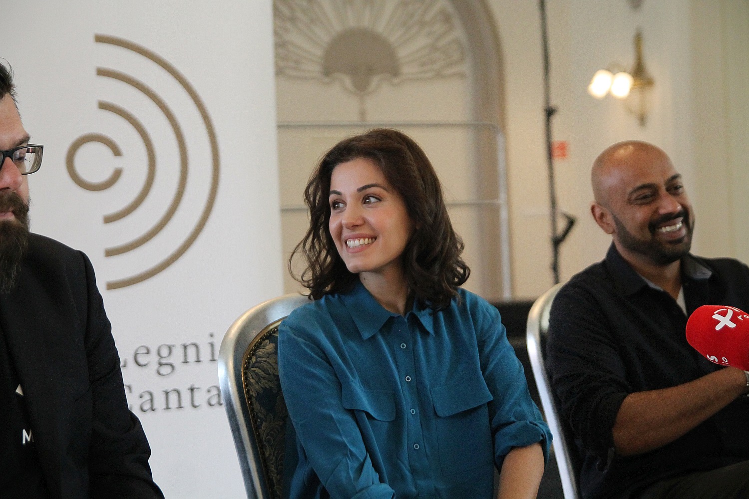 Konferencja z Katie Melua przed koncertem 