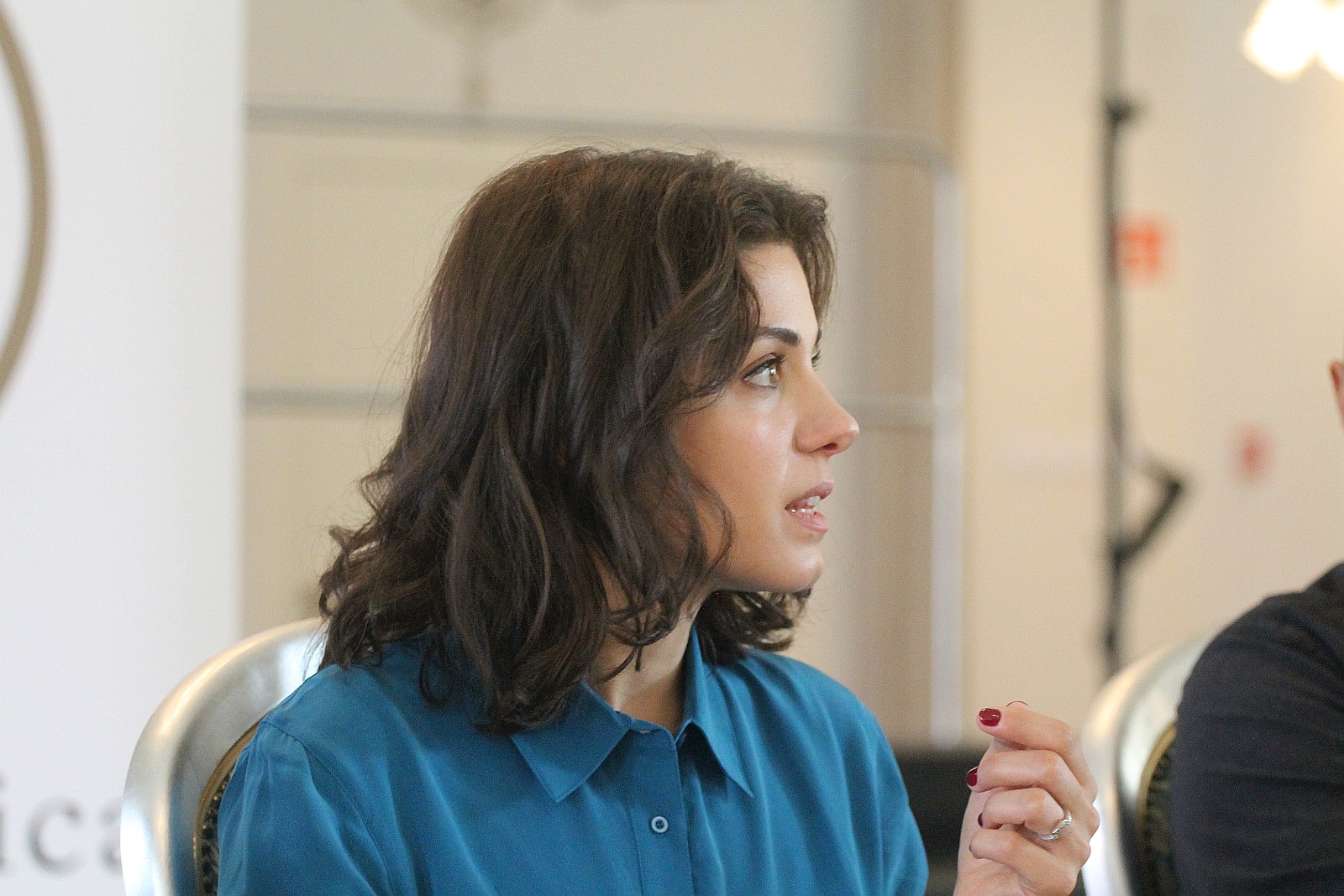 Konferencja z Katie Melua przed koncertem 