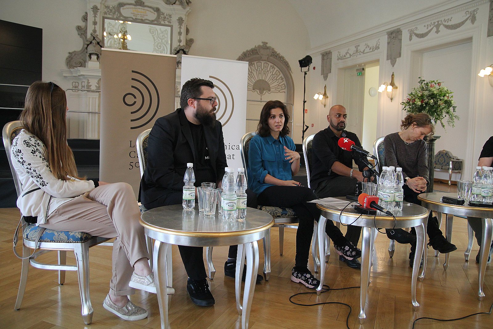 Konferencja z Katie Melua przed koncertem 