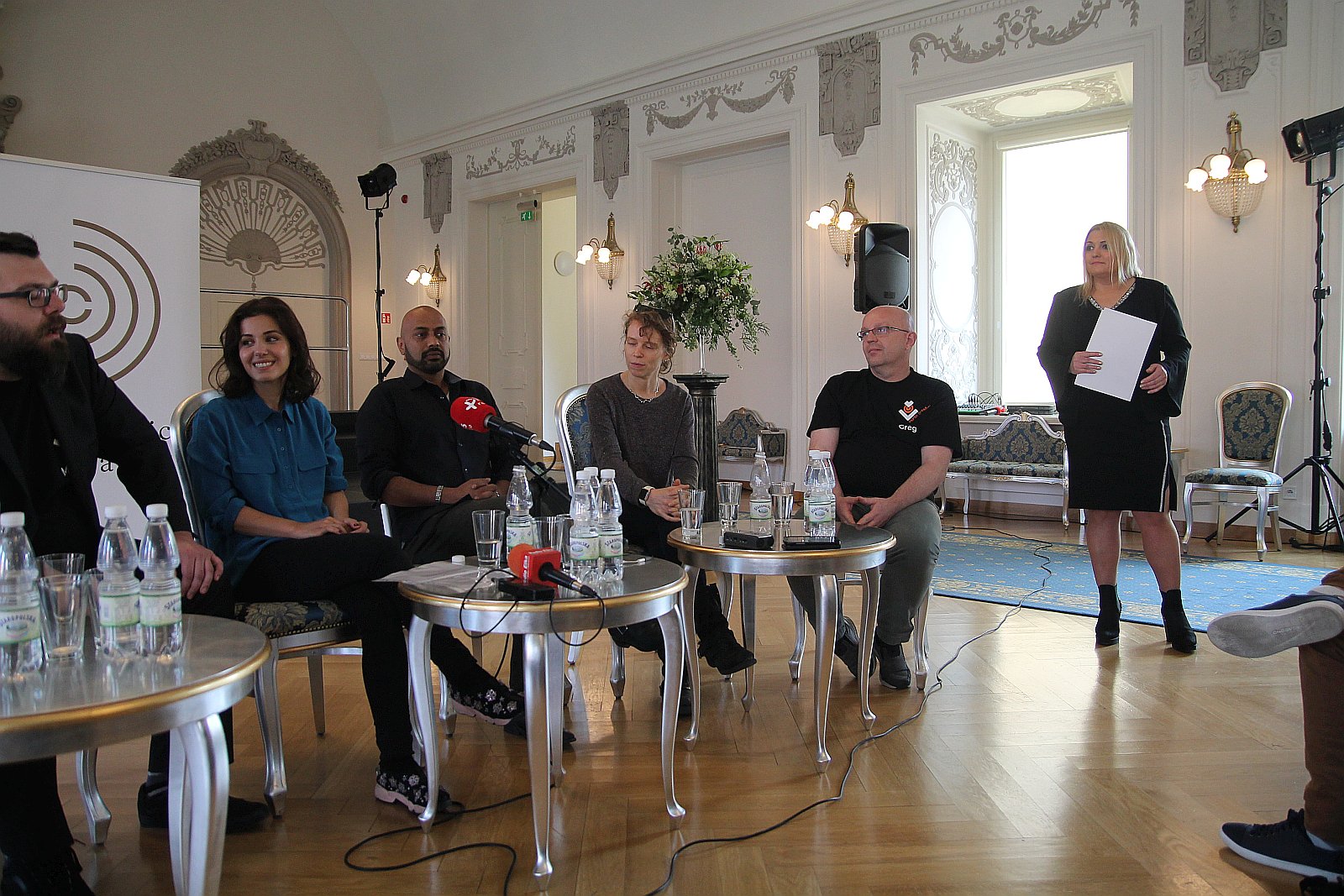 Konferencja z Katie Melua przed koncertem 