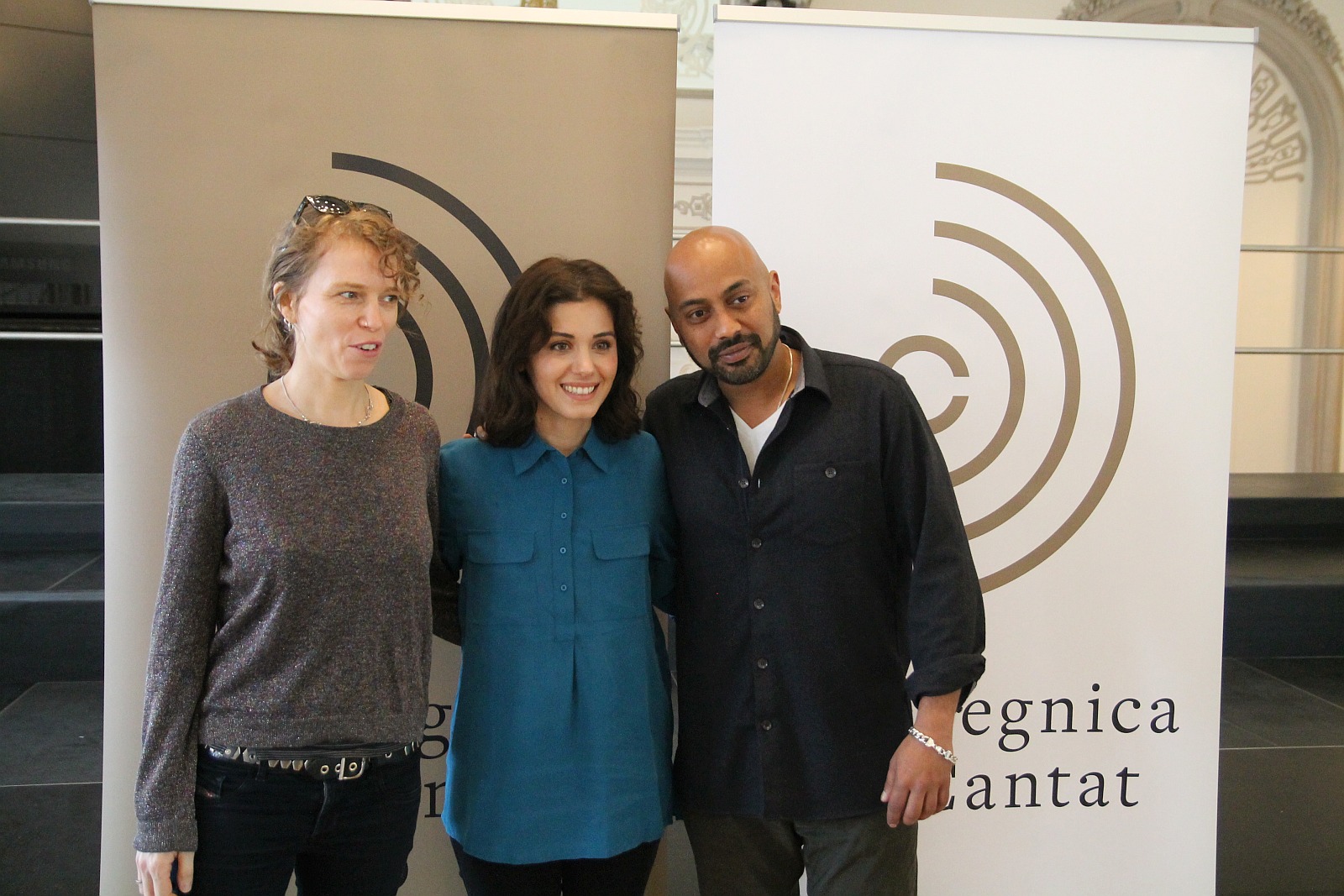 Konferencja z Katie Melua przed koncertem 