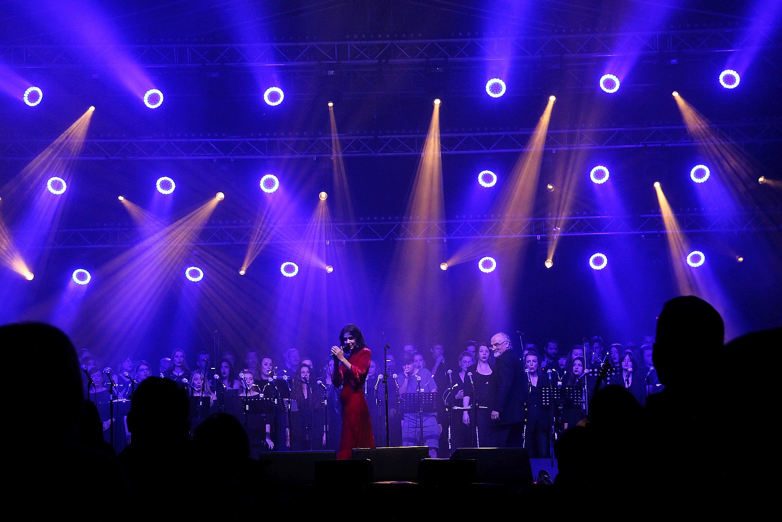 Niezwykły pełen gwiazd koncert na dziedzińcu Akademii Rycerskiej