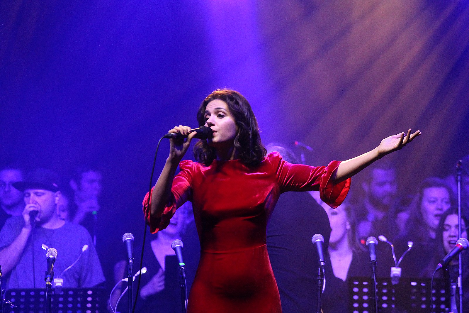 Niezwykły pełen gwiazd koncert na dziedzińcu Akademii Rycerskiej
