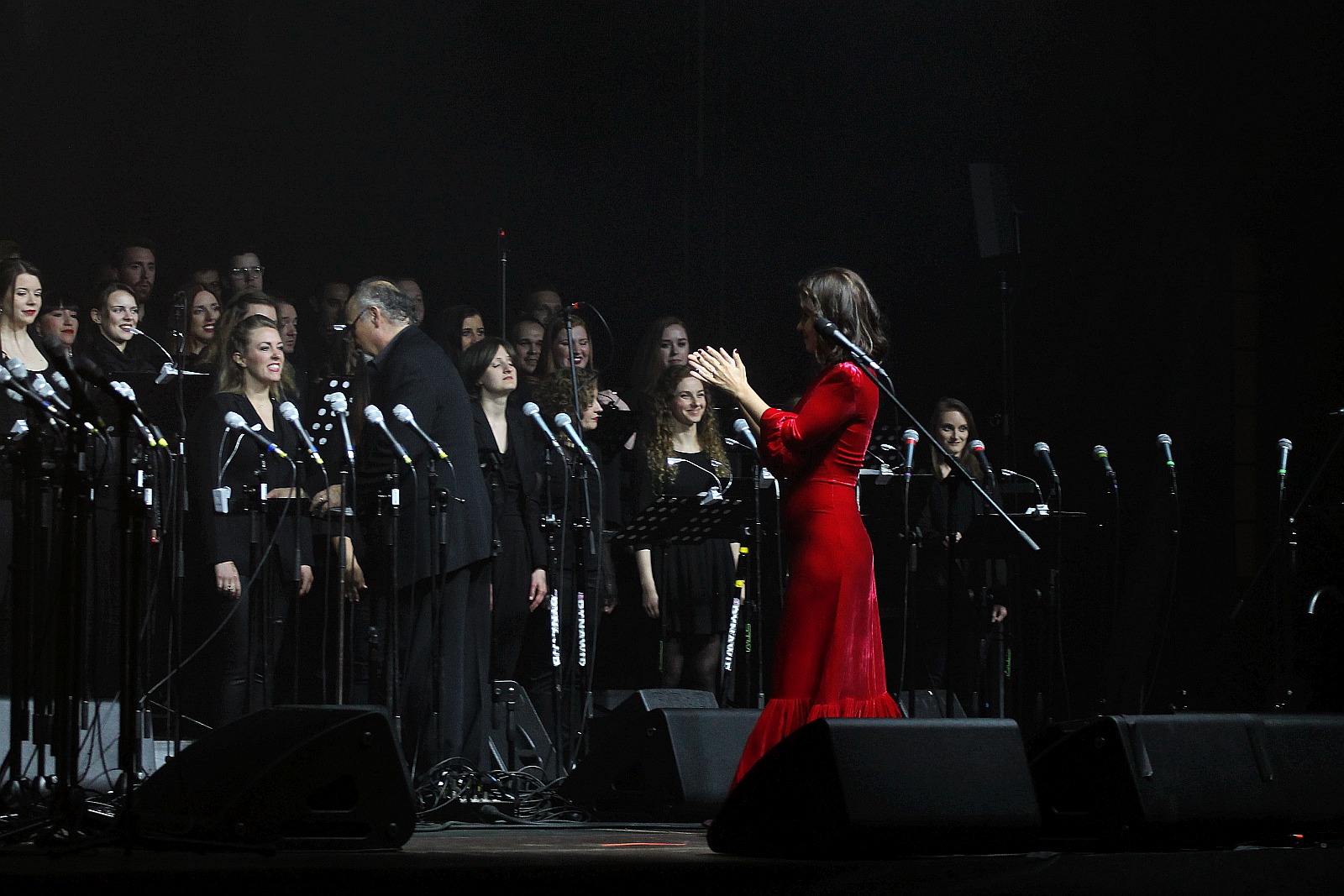 Niezwykły pełen gwiazd koncert na dziedzińcu Akademii Rycerskiej