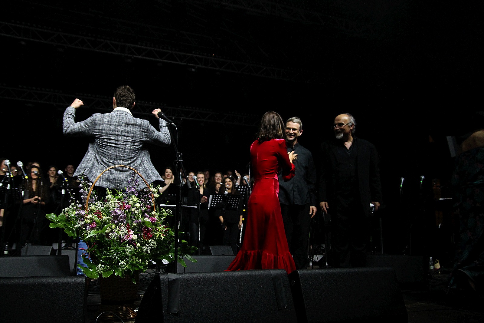 Niezwykły pełen gwiazd koncert na dziedzińcu Akademii Rycerskiej