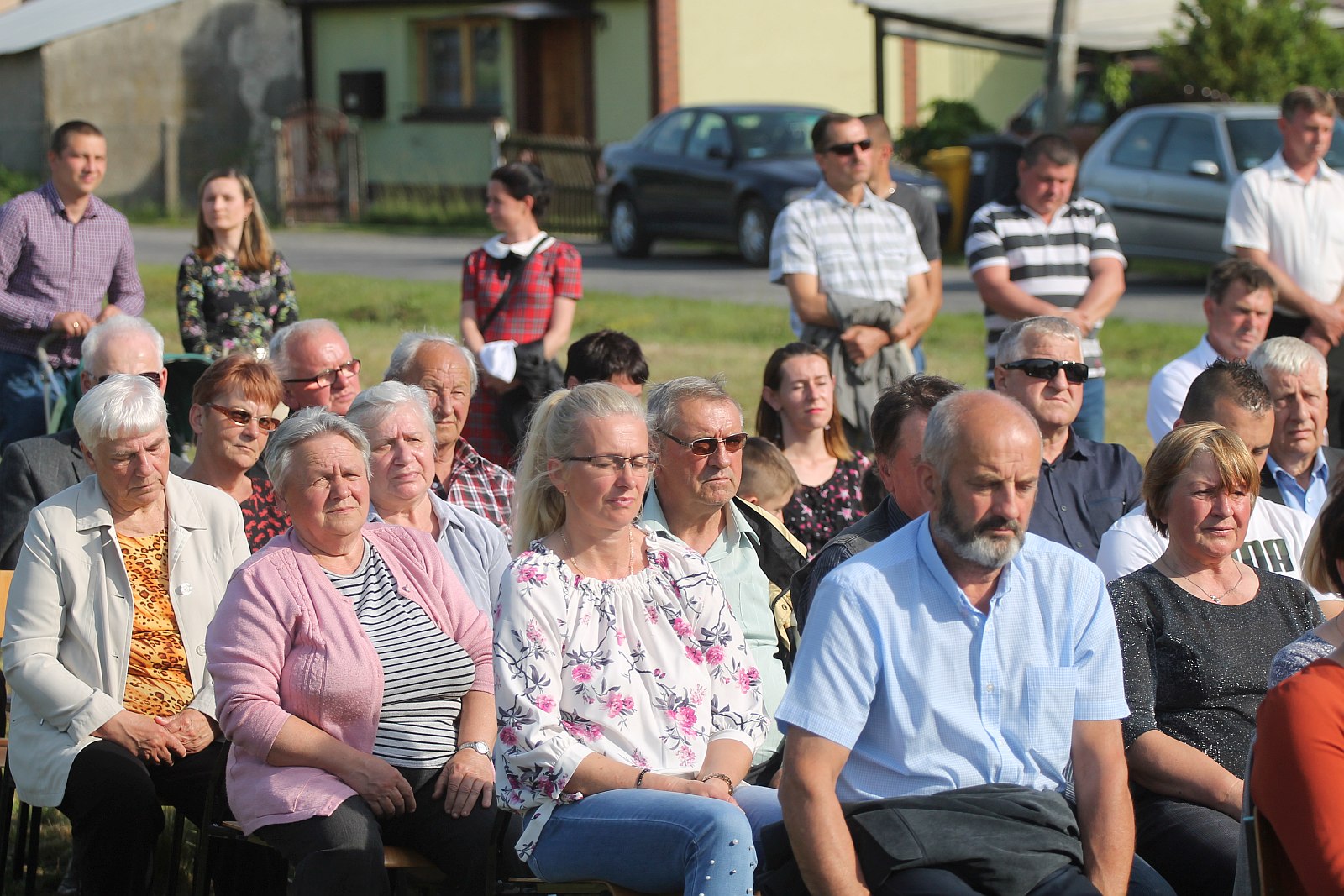 Poświęcenie kamienia węgielnego pod budowę kościoła