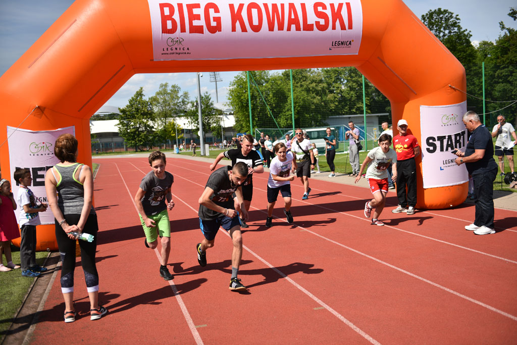 Pobiegli na dystansie jednej Mili Kowalskiej