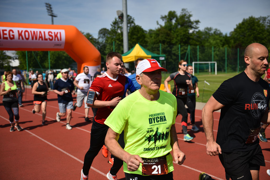 Pobiegli na dystansie jednej Mili Kowalskiej