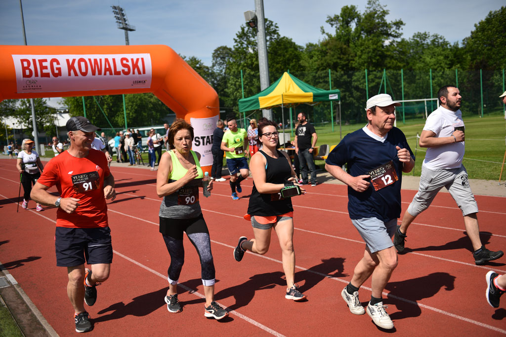 Pobiegli na dystansie jednej Mili Kowalskiej