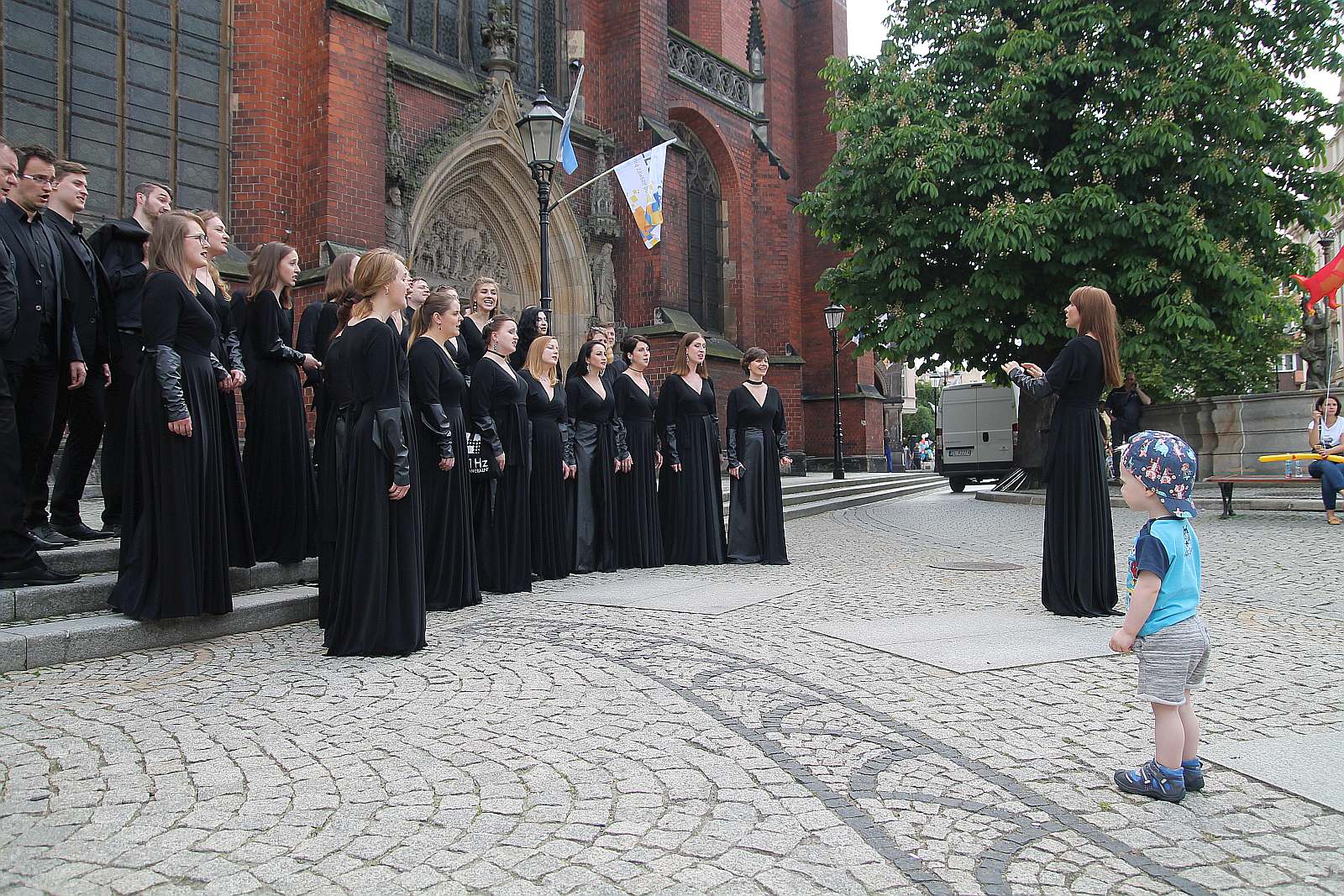 Legnica Cantat 50: koncerty chórów na ulicach miasta