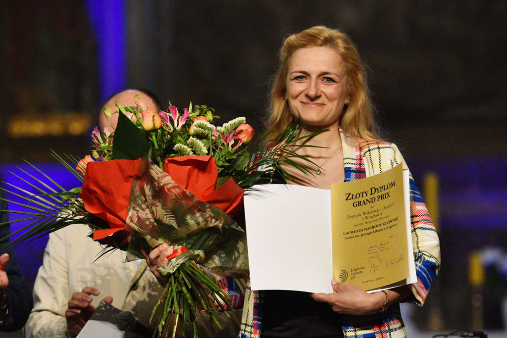 Zespół Wokalny Rondo po raz drugi laureatem Grand Prix Cantatu